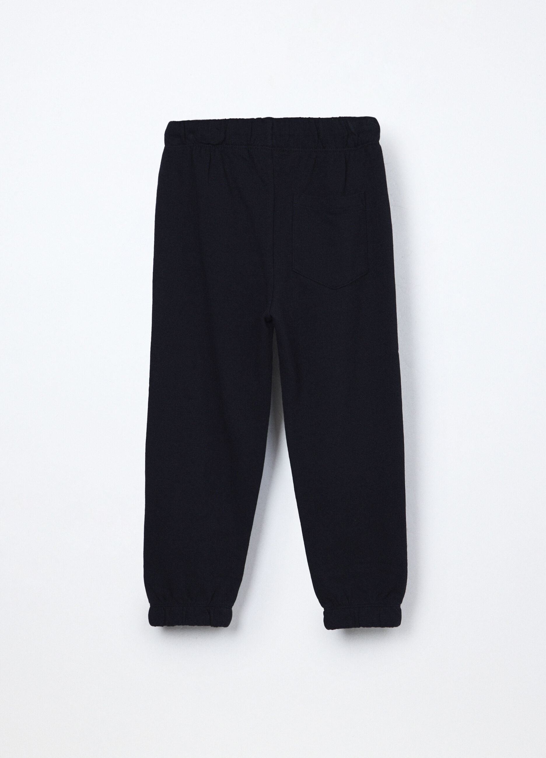 Jogger in french terry di puro cotone ragazzo_1