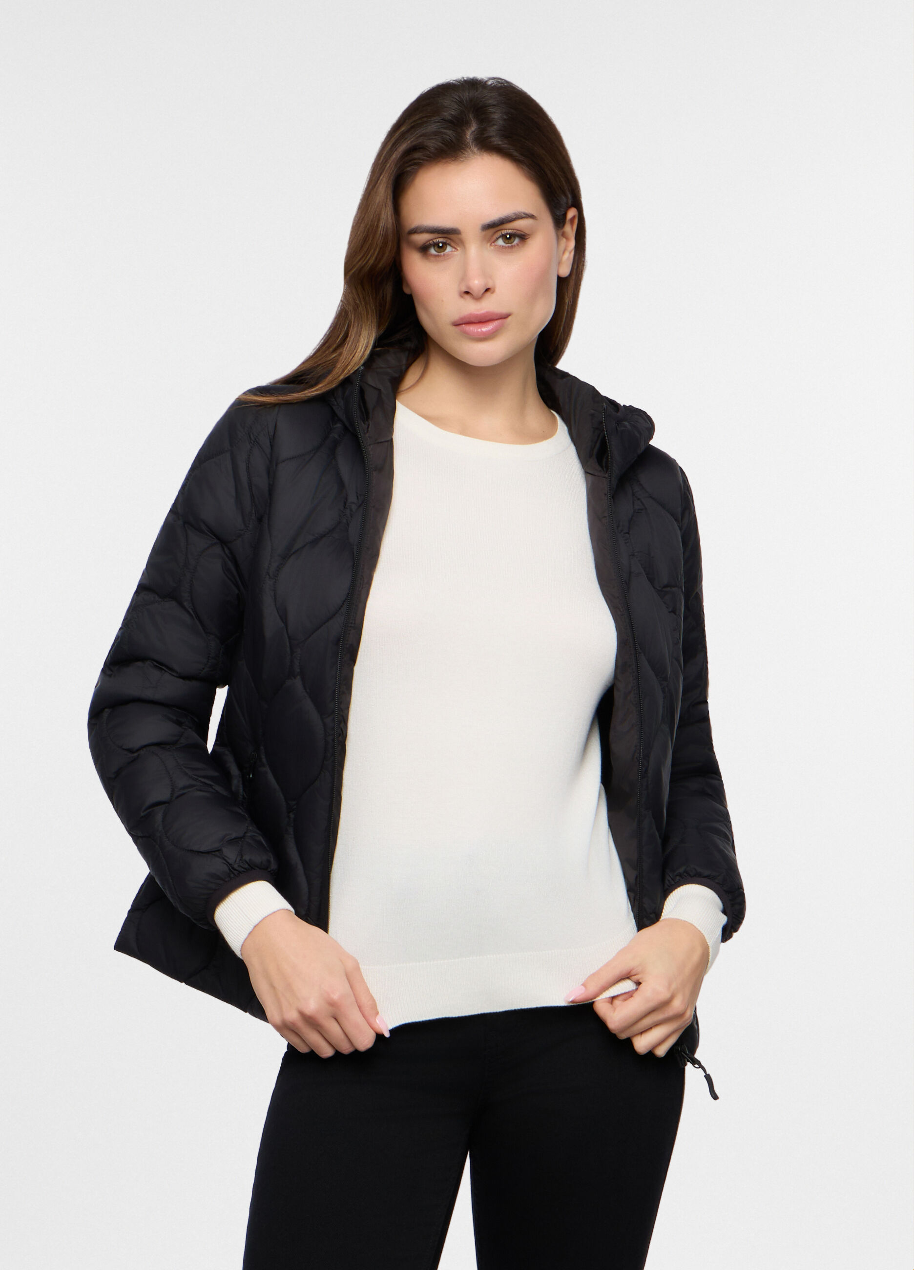 Giubbino imbottito trapuntato donna_0