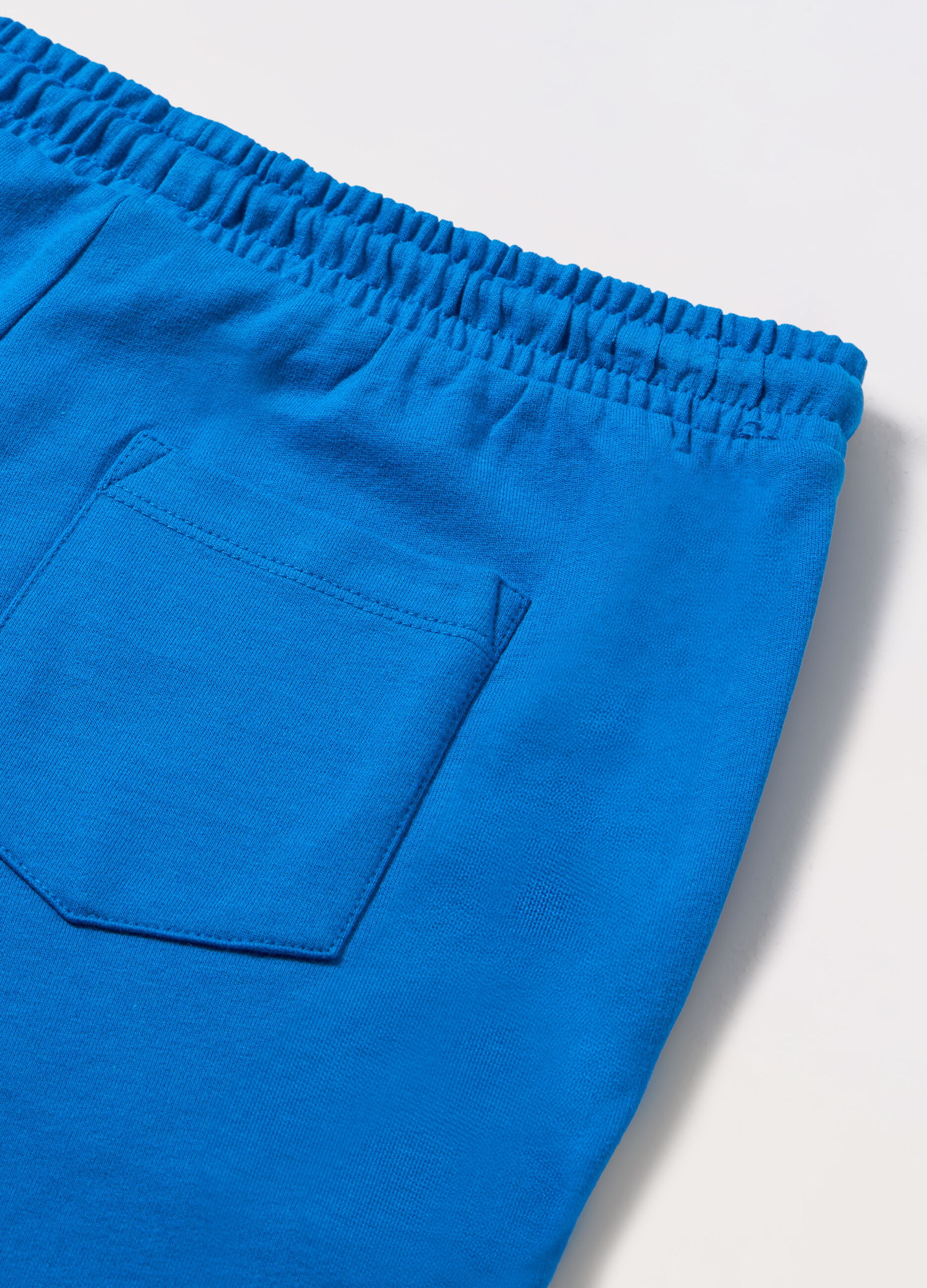 Shorts in french terry di puro cotone ragazzo_1