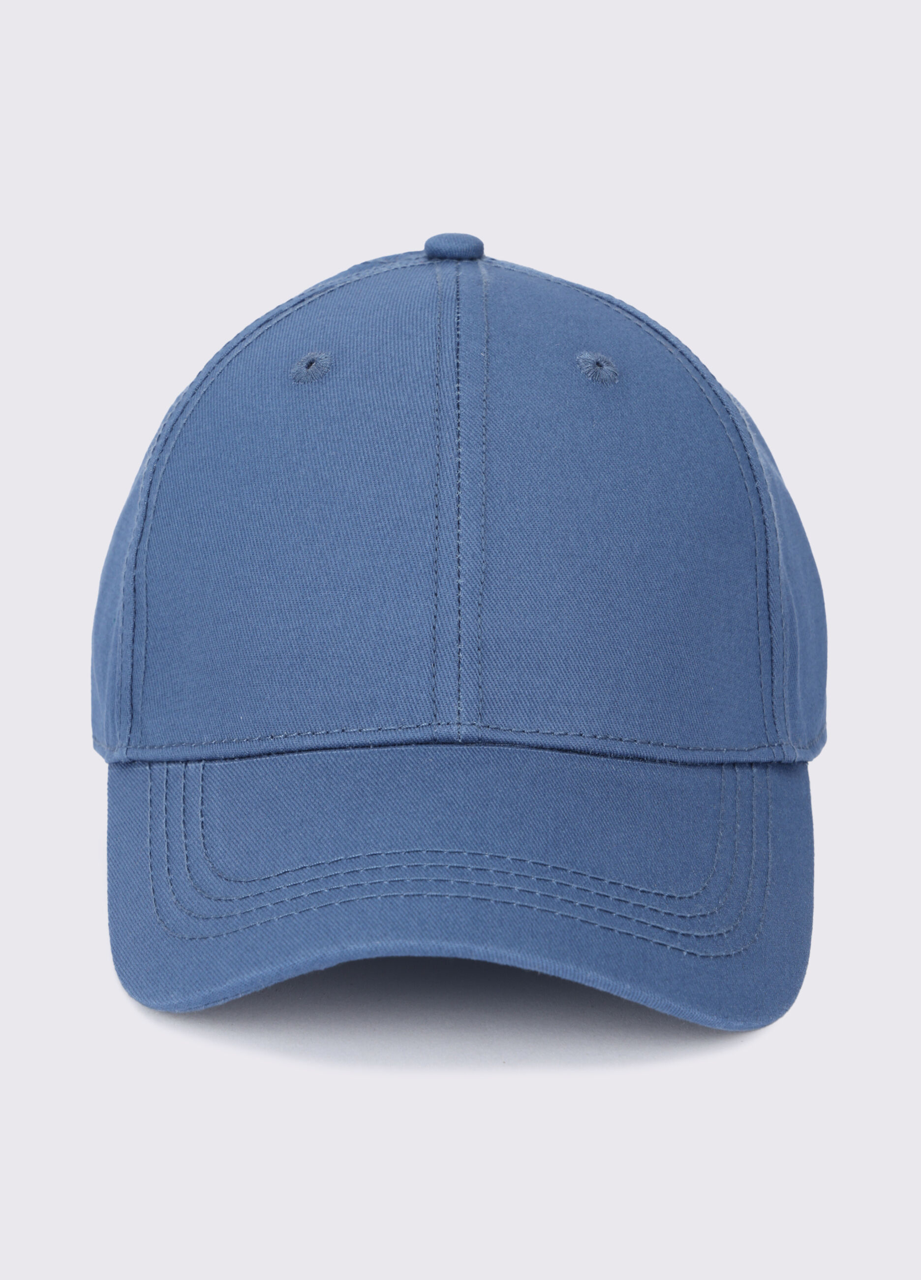 Cappello baseball in twill di cotone uomo_0