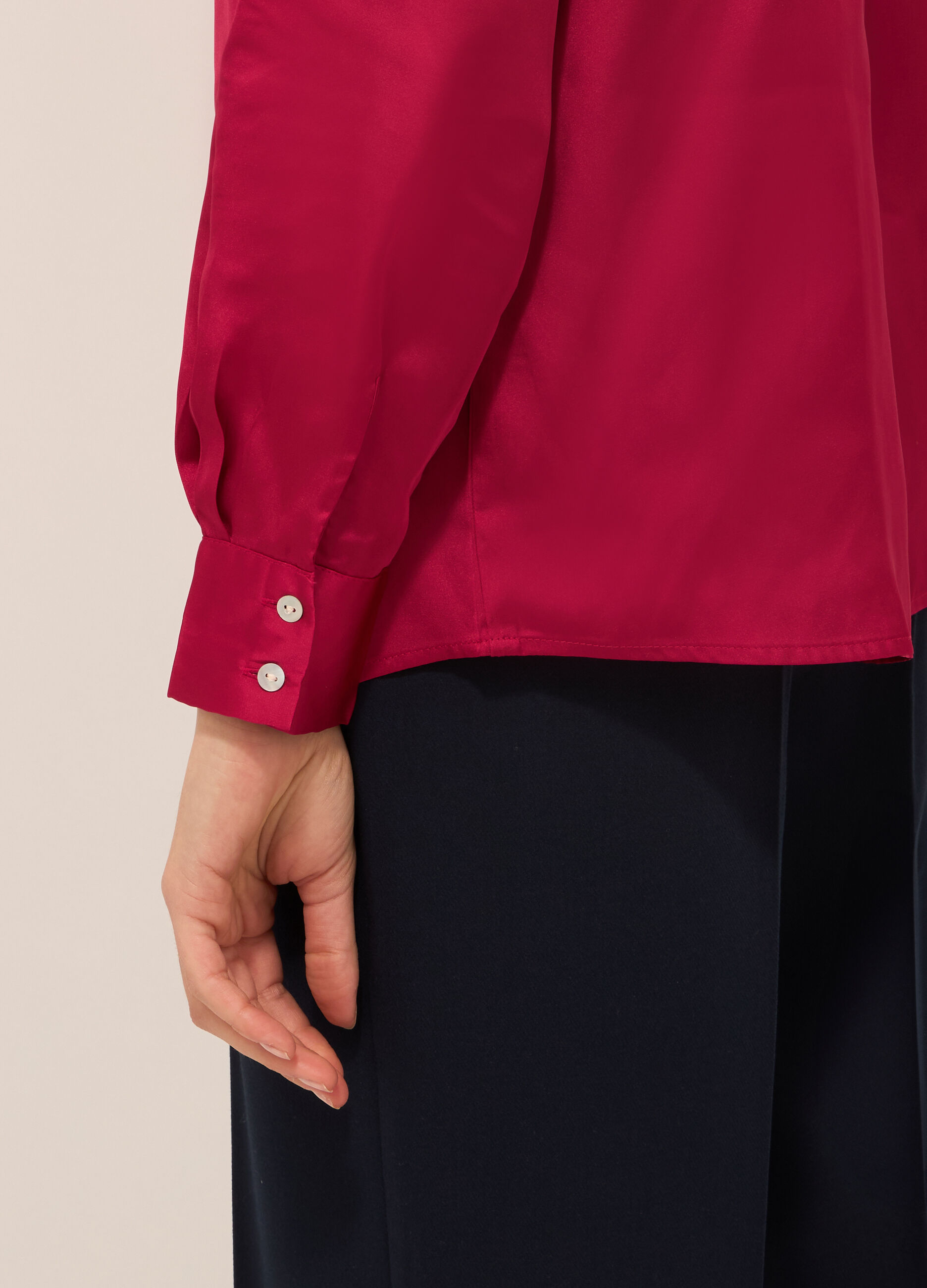 Camicia in raso donna_2