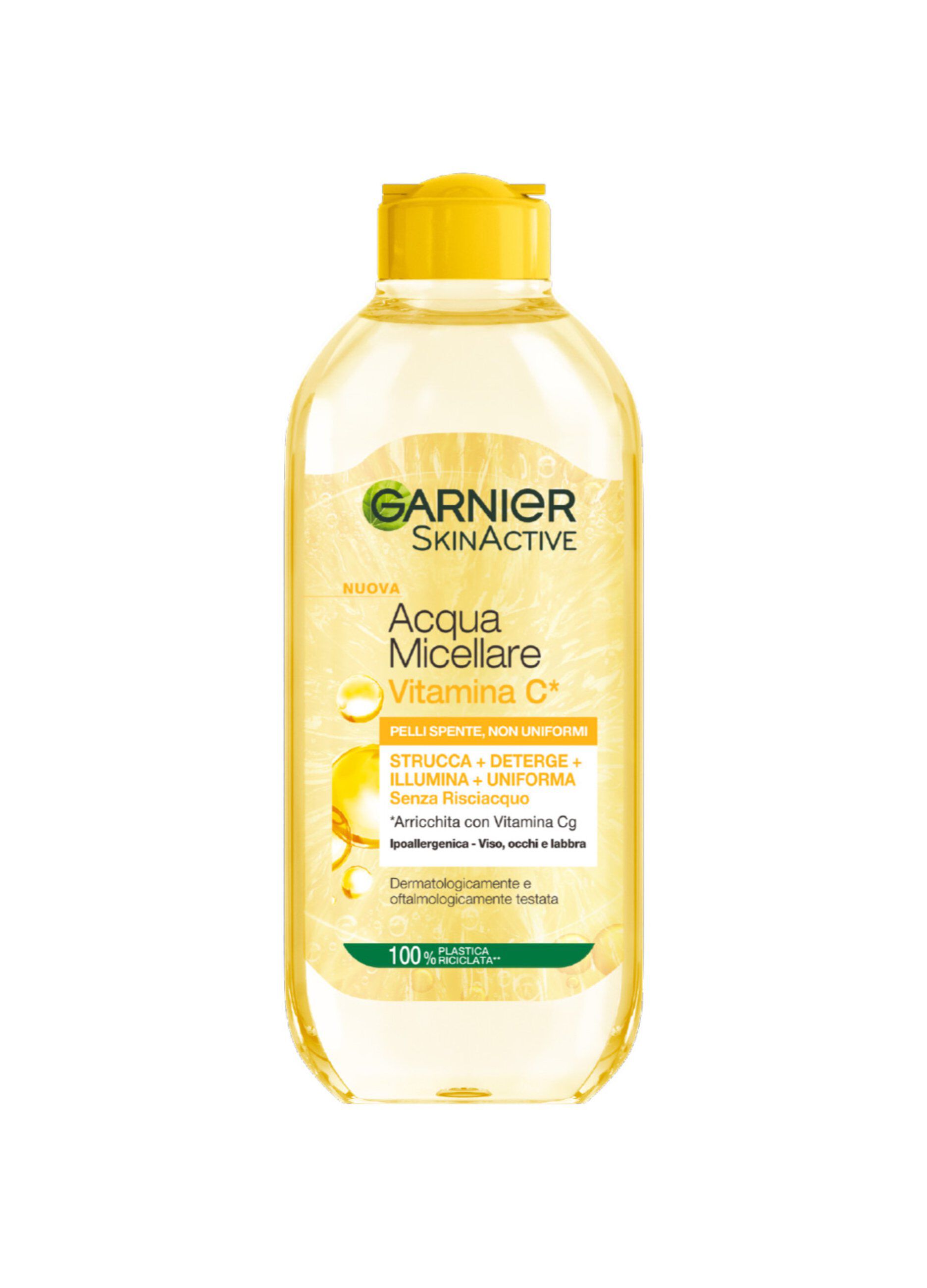 Garnier SkinActive, Acqua Micellare Tutto in 1, Vitamina C, Pelli Spente e Non Uniformi, 400 ml._0