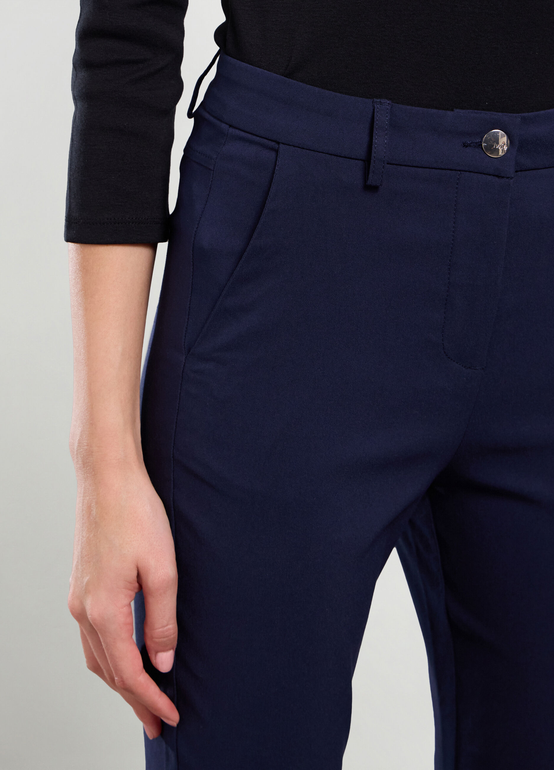 Pantaloni misto viscosa donna_2
