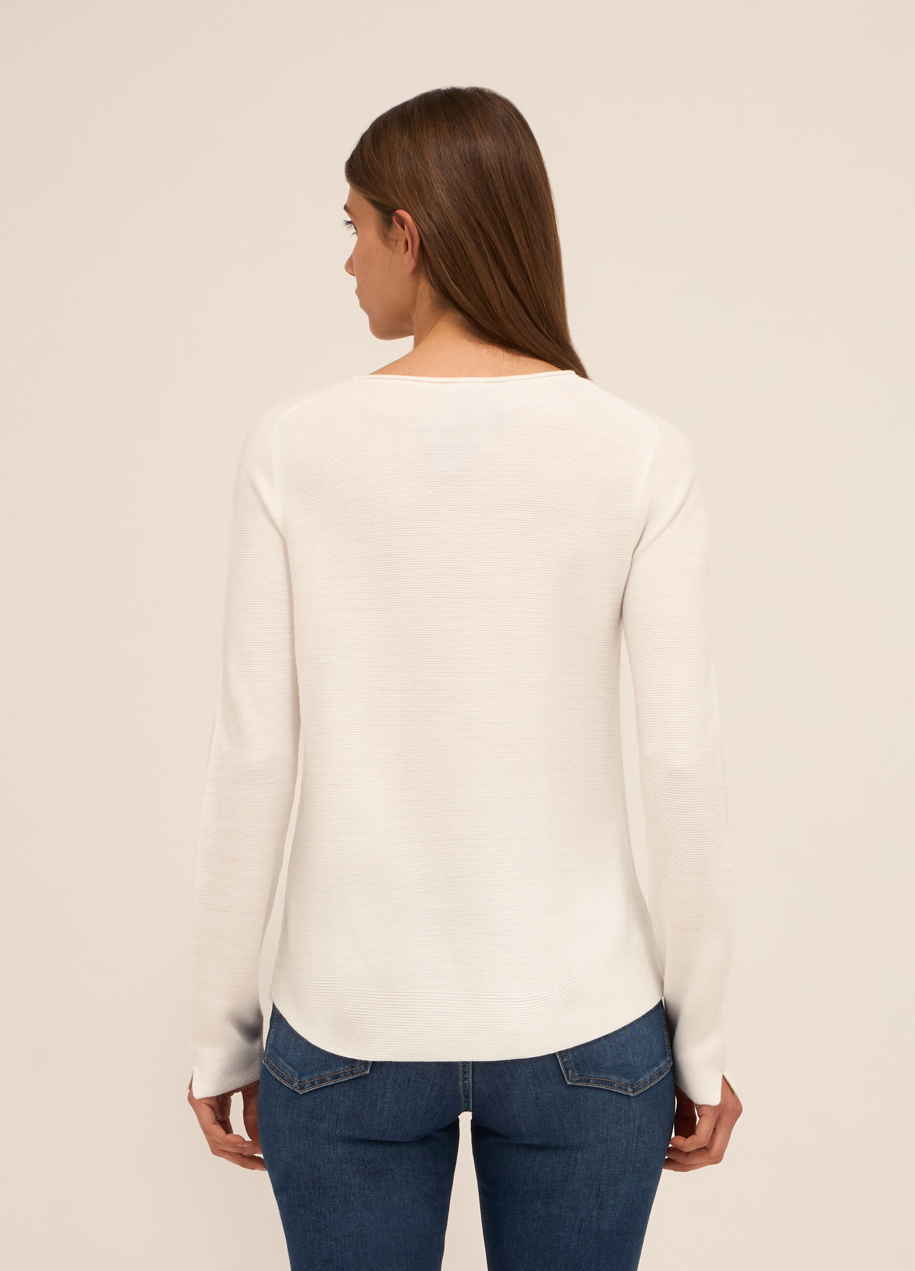 Pullover effetto cashmere donna_1