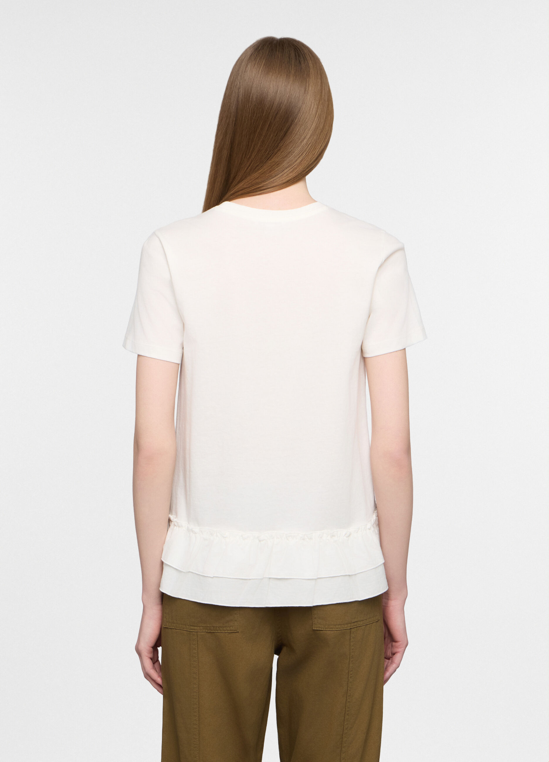 T-shirt girocollo donna_1