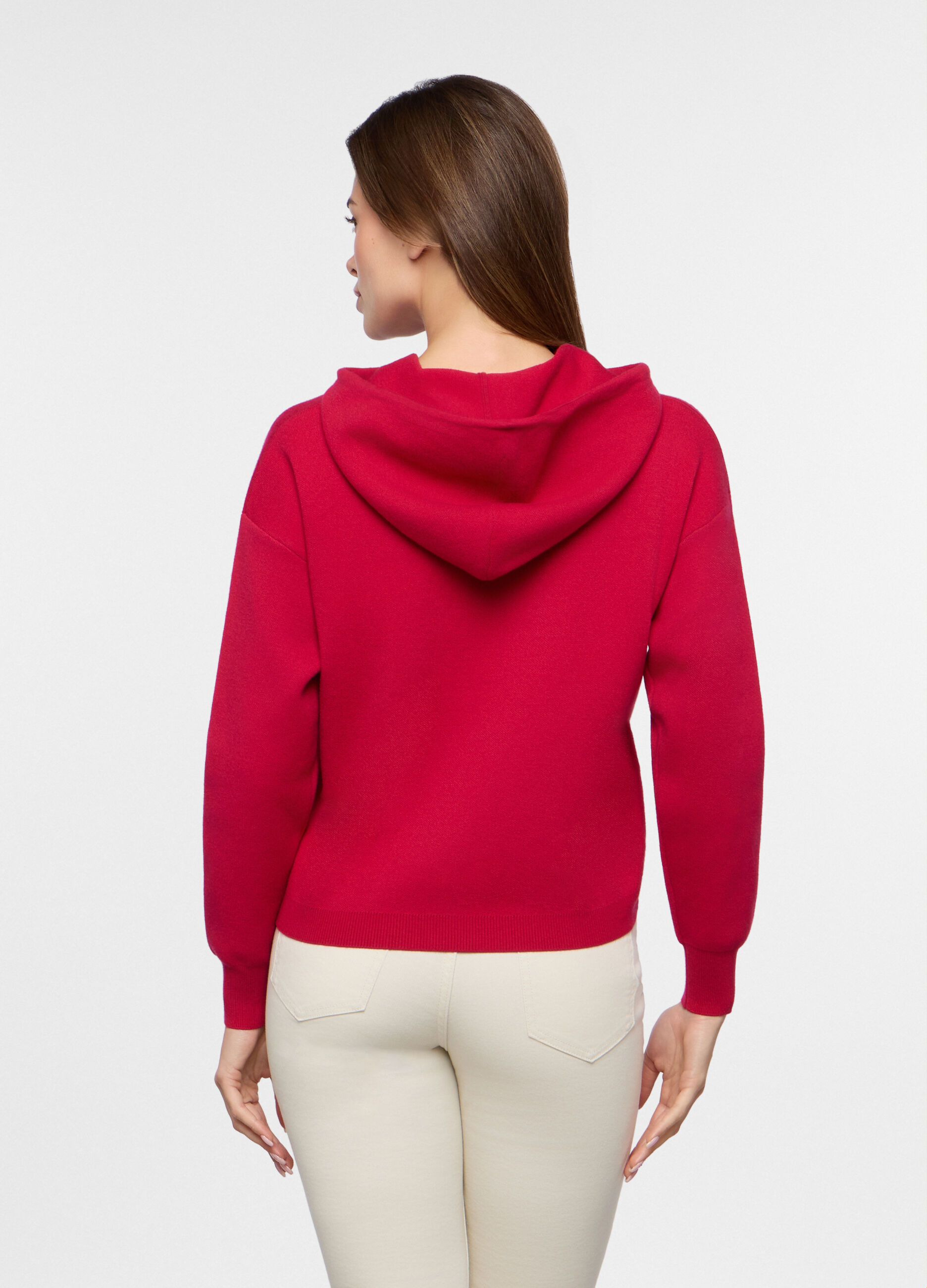 Tricot con cappuccio donna_1