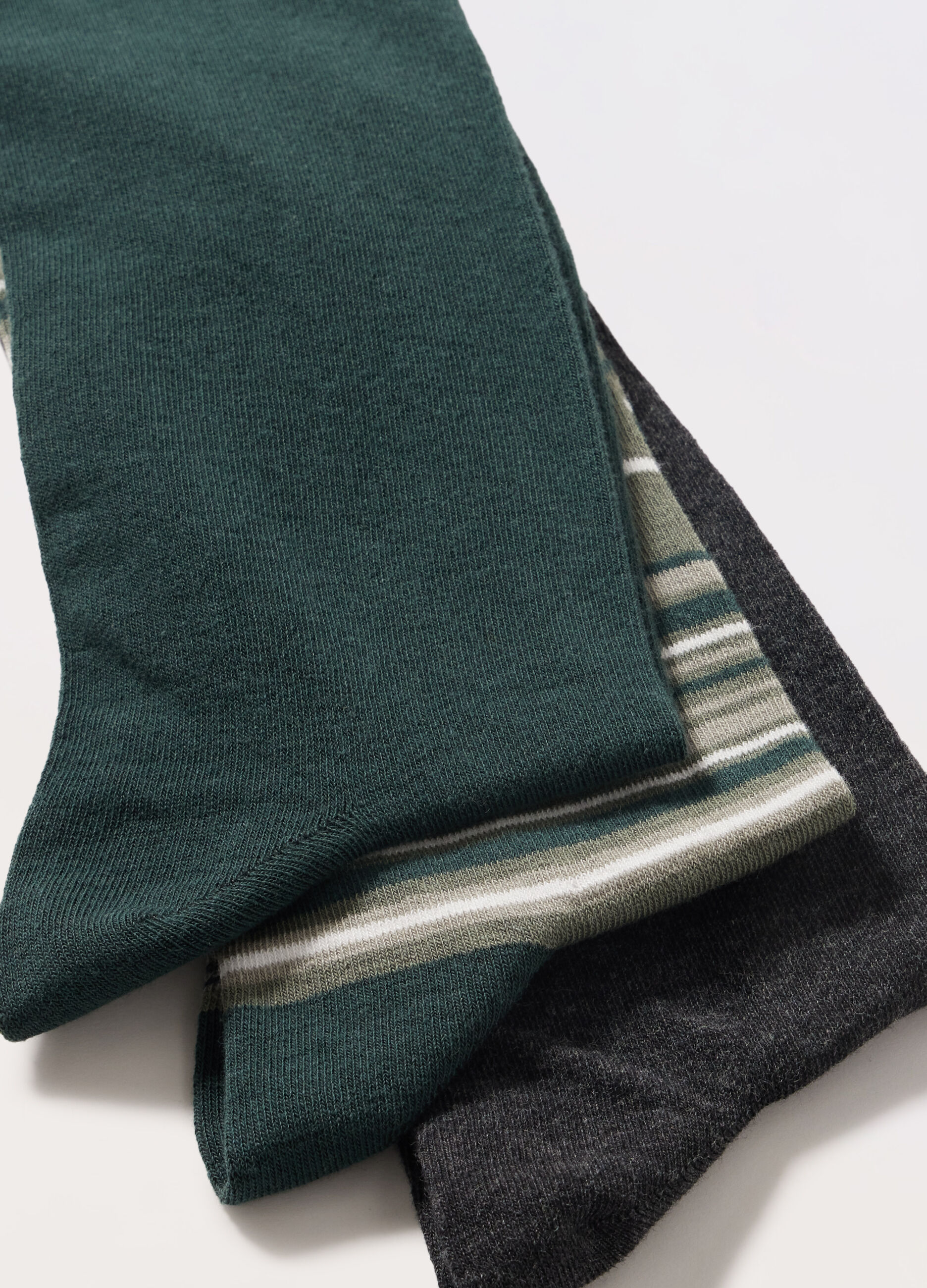 3 pack calze lunghe in cotone stretch uomo_1