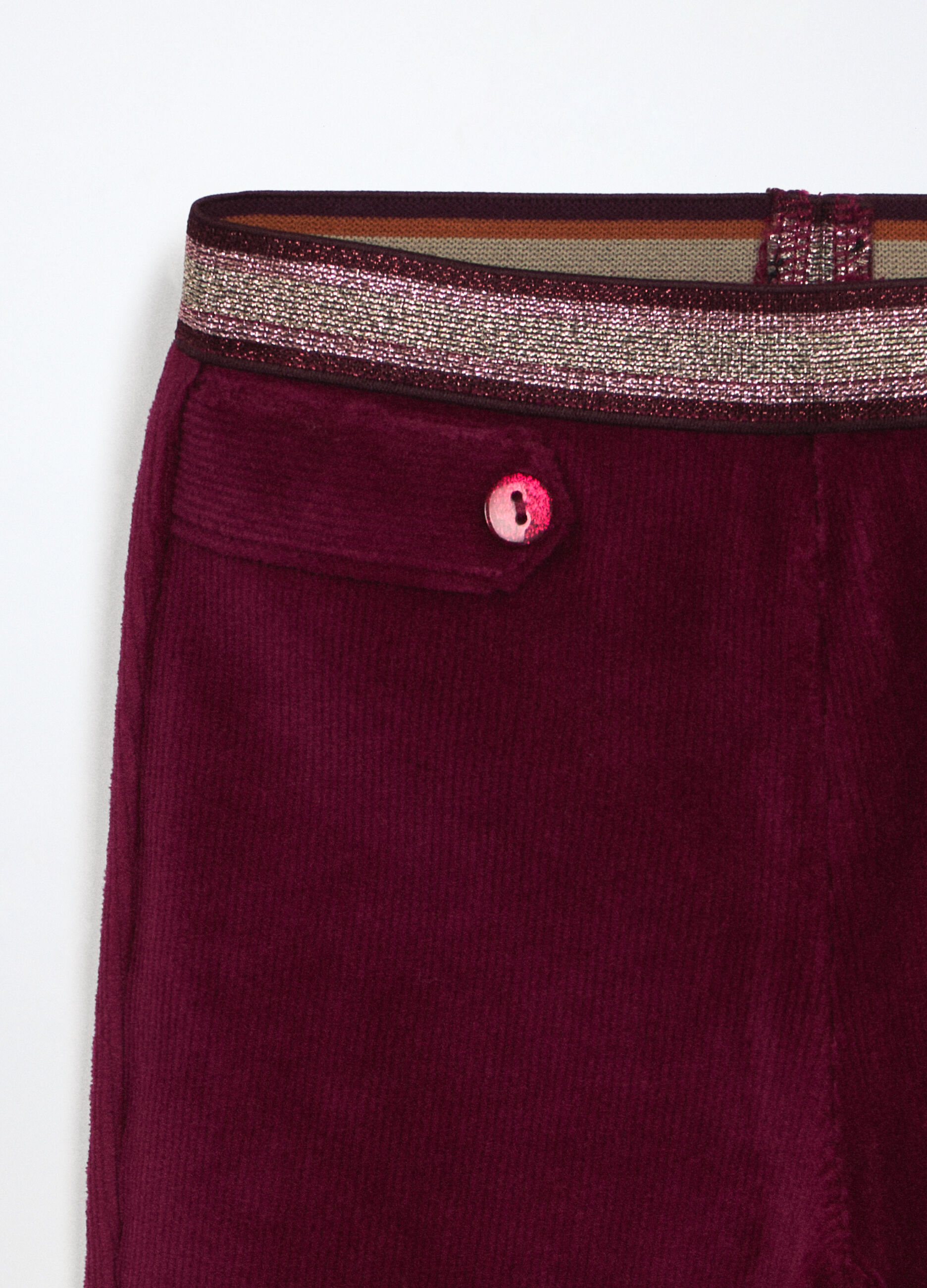 Jeggings velour misto cotone bambina_2