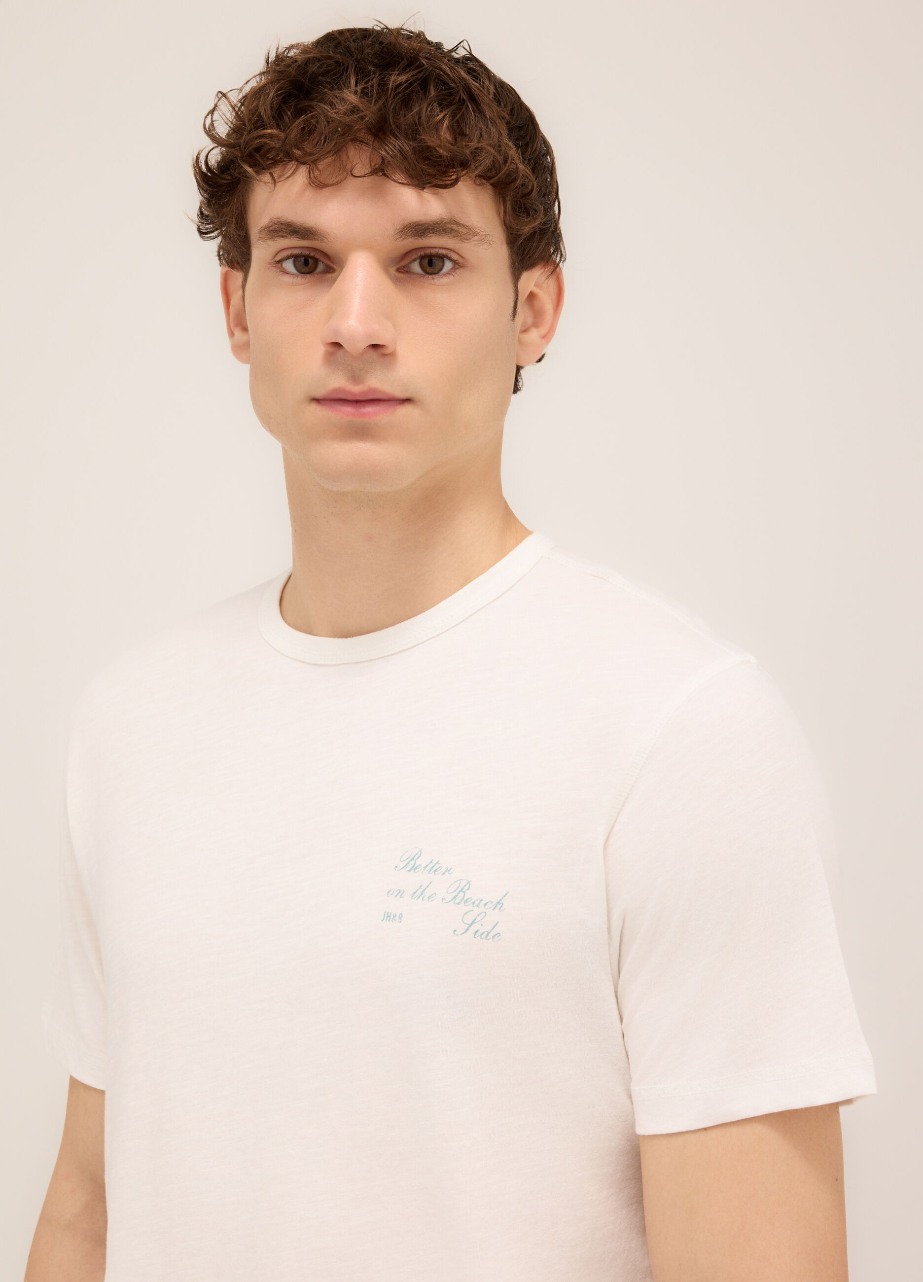 T-shirti girocollo stampa logo_2