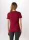 T-shirt in costina di puro cotone donna_1