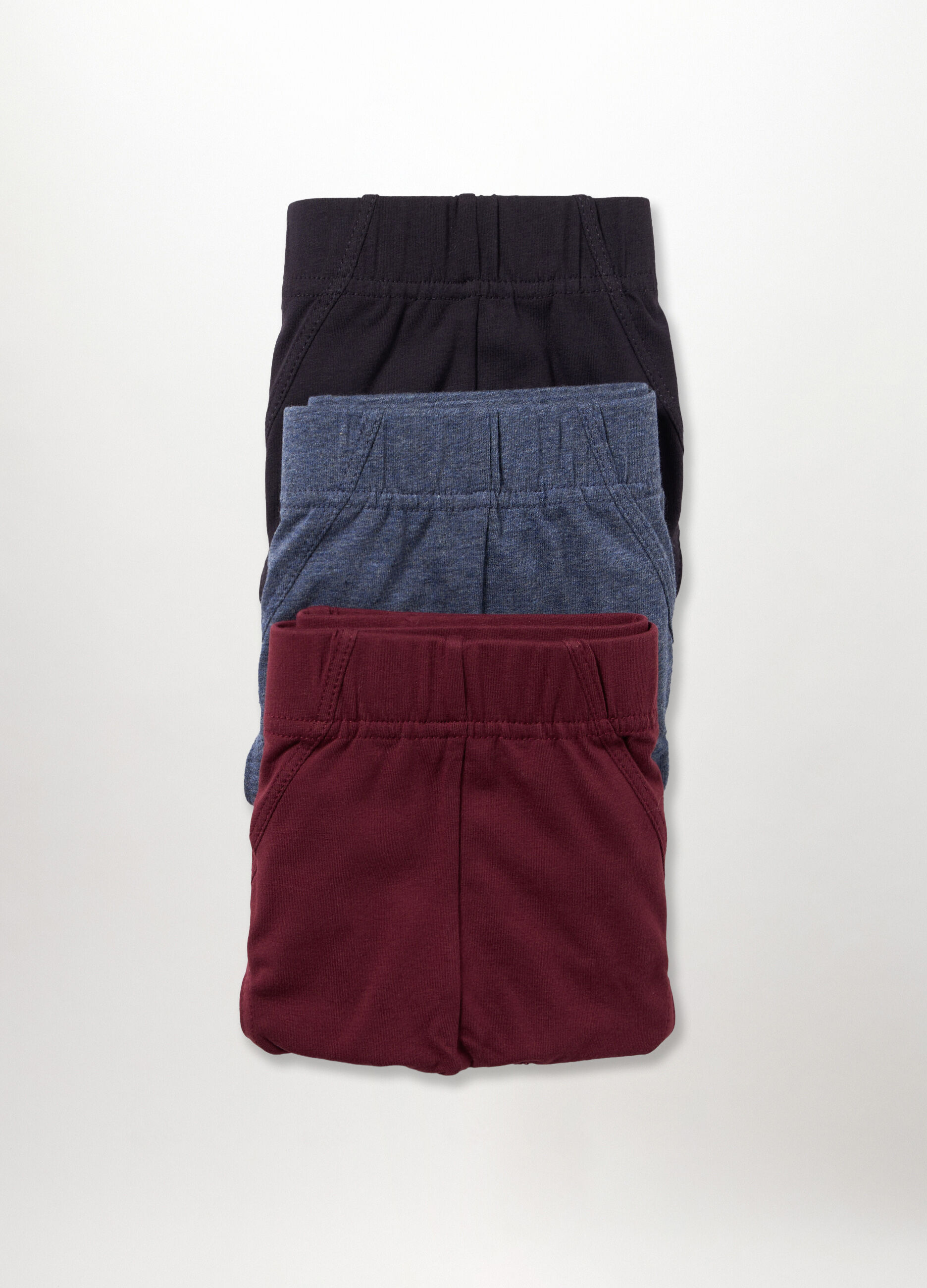 3 pack slip in jersey di cotone tinta unita uomo_0