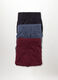 3 pack slip in jersey di cotone tinta unita uomo_0