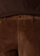 Pantalone in velluto a coste di cotone stretch uomo_2
