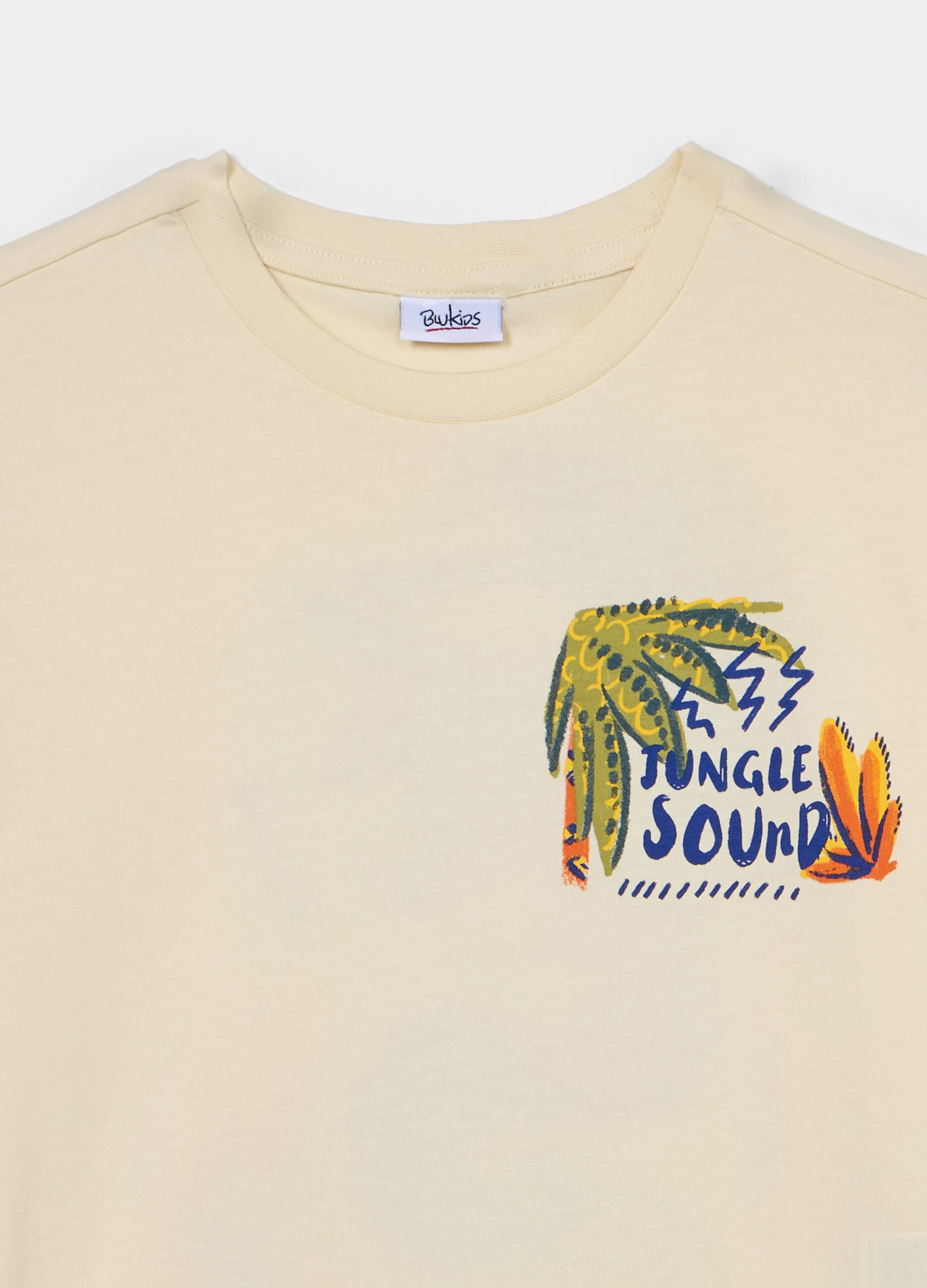 T-shirt girocollo in jersey bambino_2