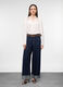 Camicia regular fit con colletto alla francese in puro cotone voile donna_0