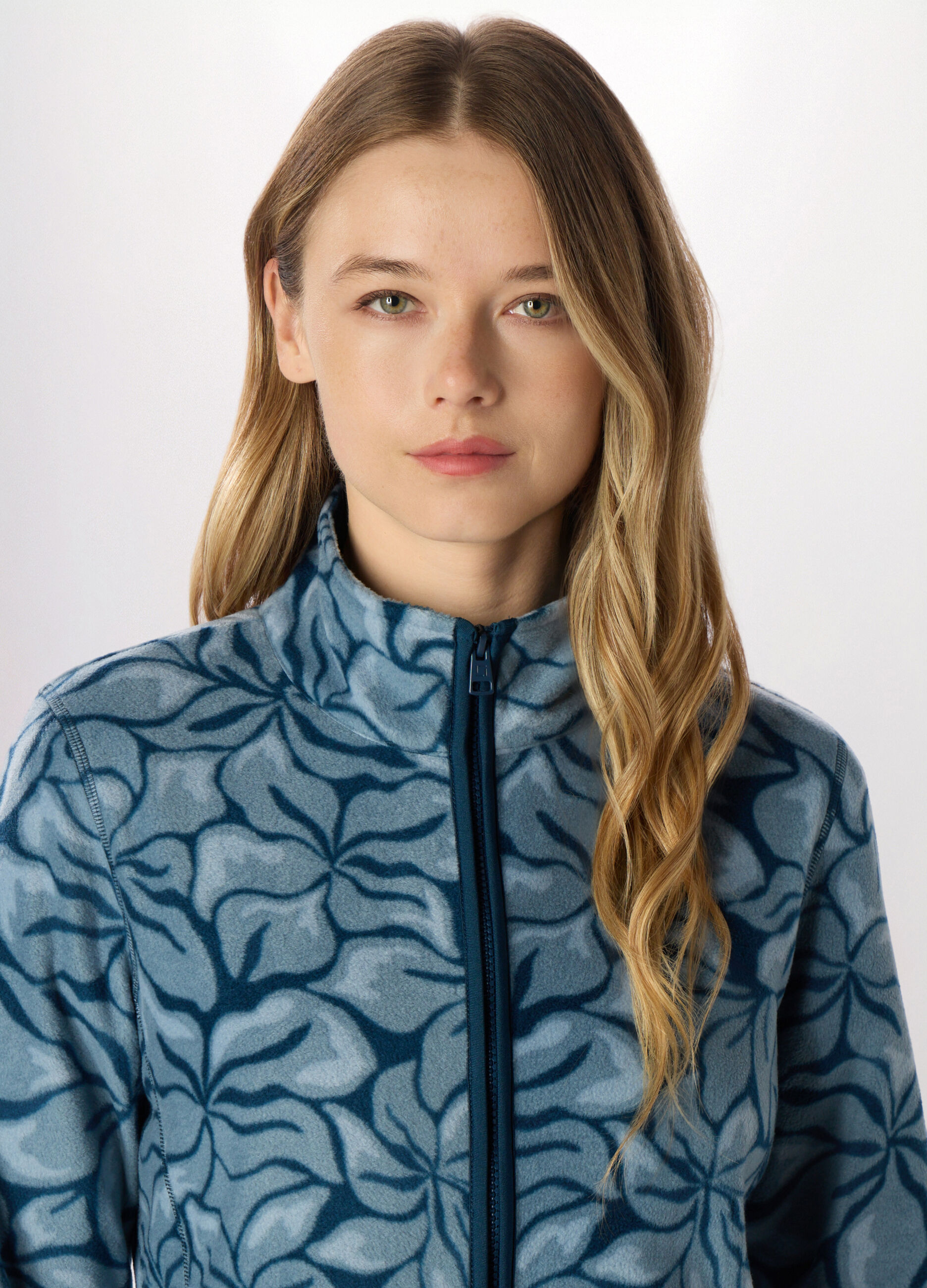 Felpa full zip in pile donna Holistic fitness_2