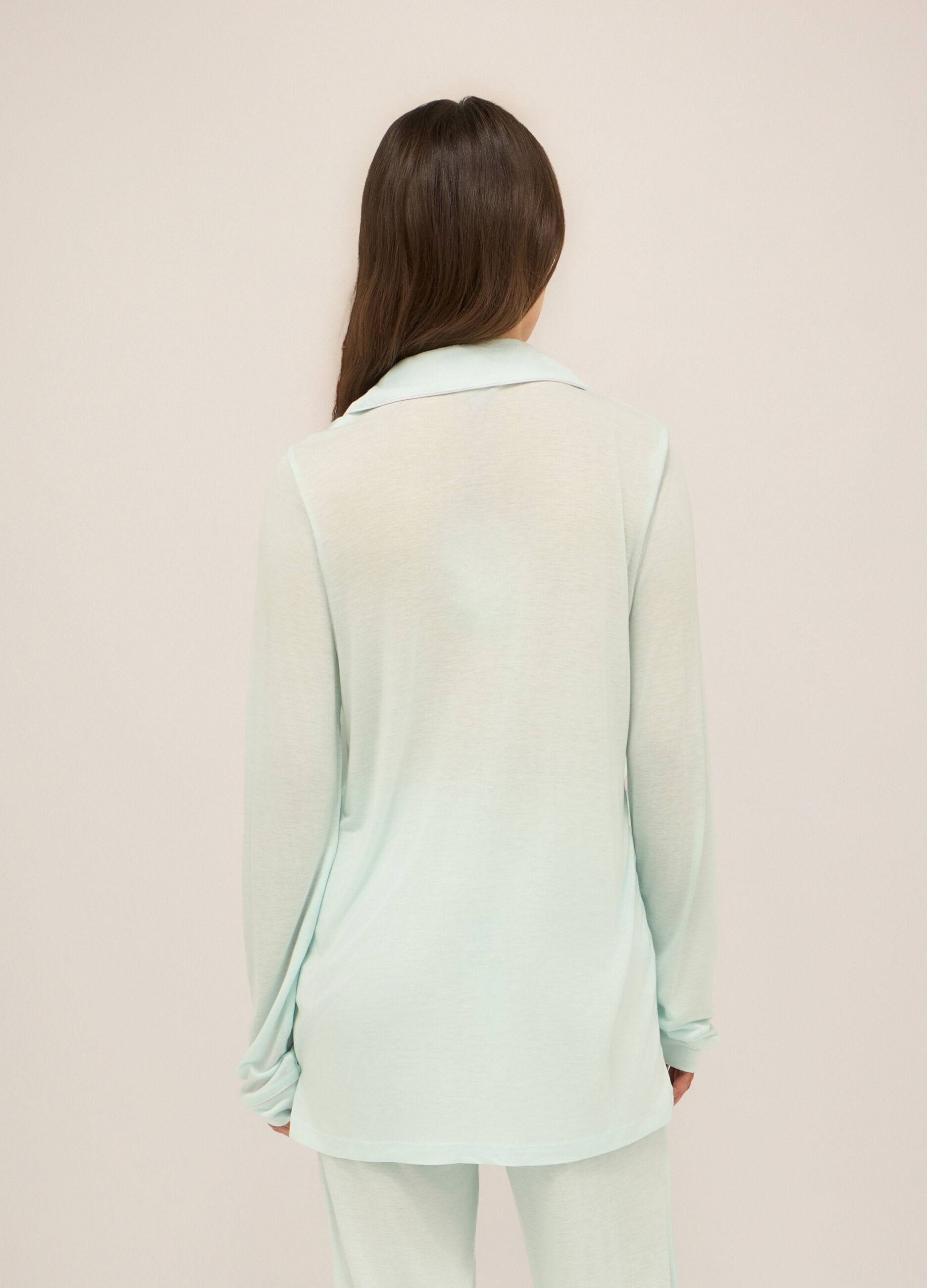 Top pigiama in pura viscosa donna_1