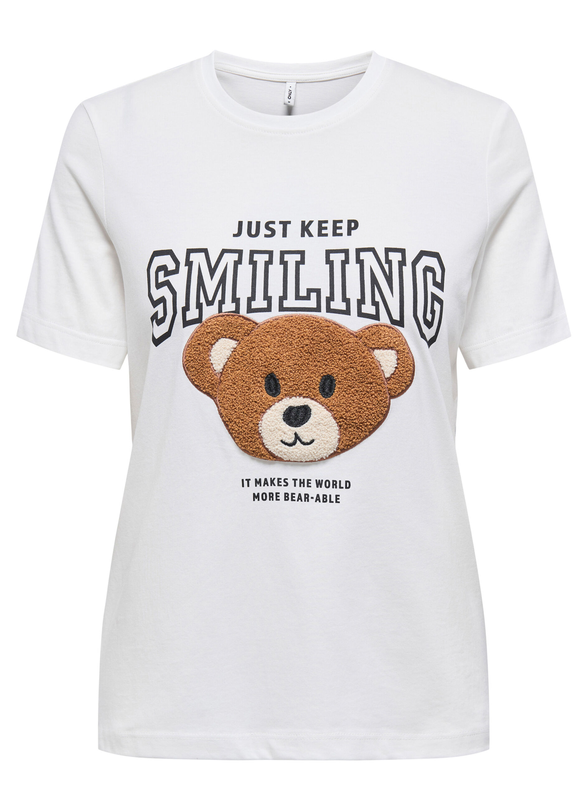 T-shirt con ricamo donna_0