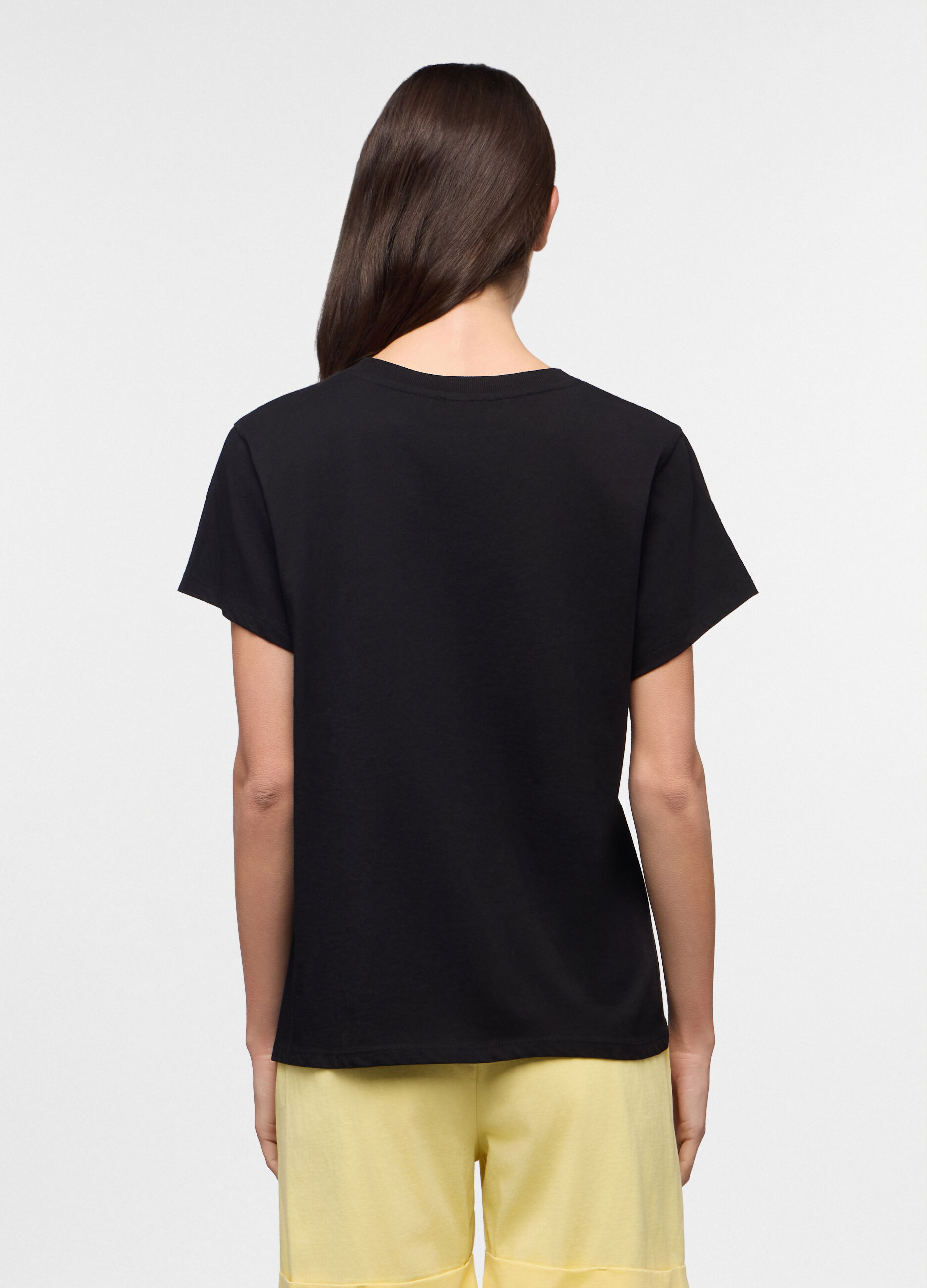 T-shirt girocollo donna_1