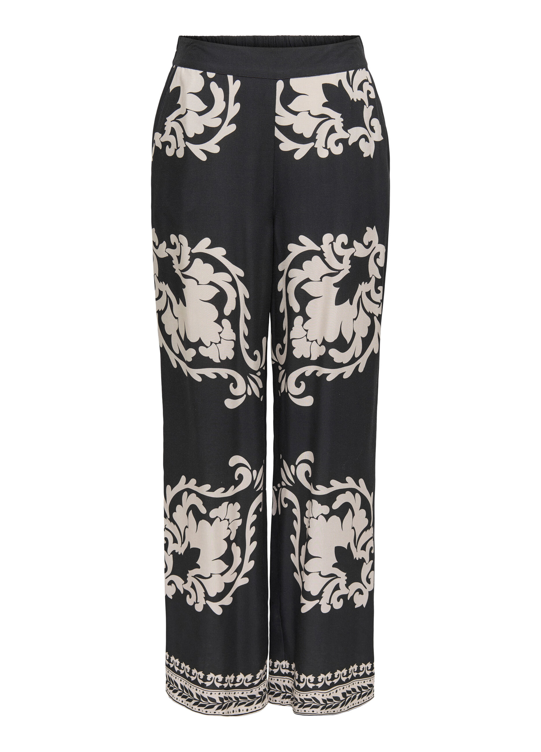 Pantaloni con stampa donna_0