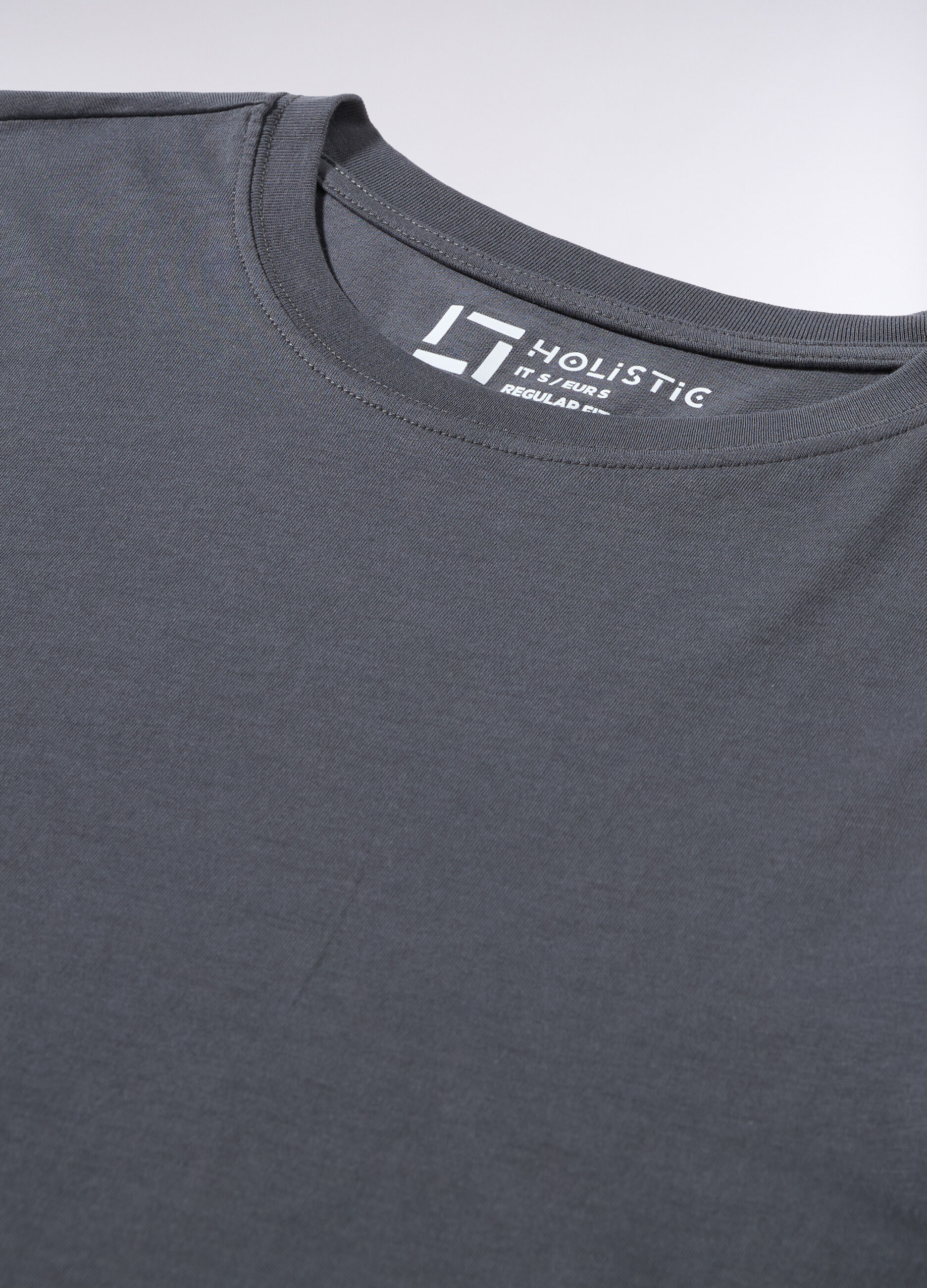 T-shirt girocollo in jersey di cotone uomo_1