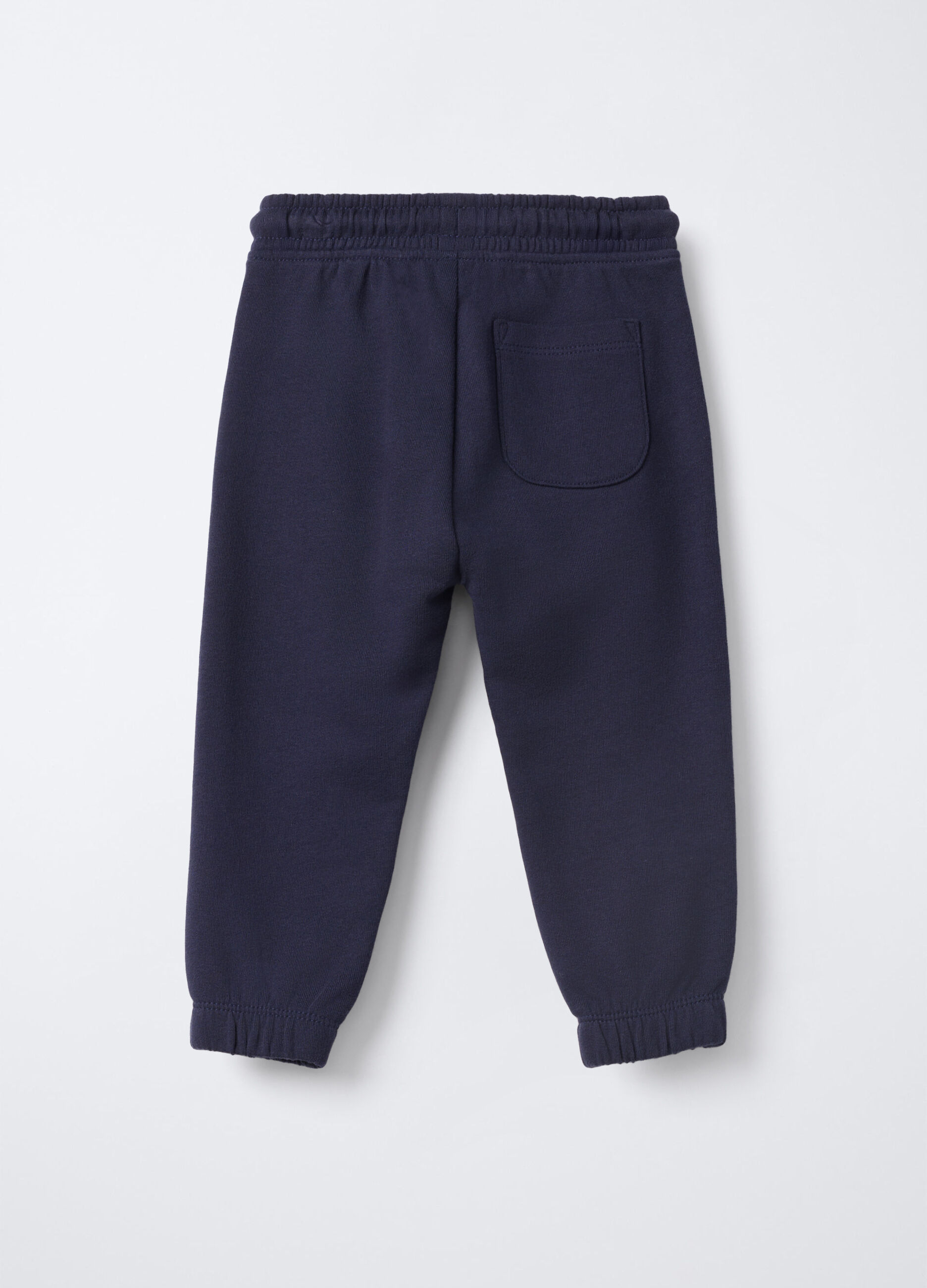 Jogger in puro cotone garzato Fit Regular bimbo_1