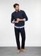 Pantalone chino slim fit in cotone stretch uomo_0