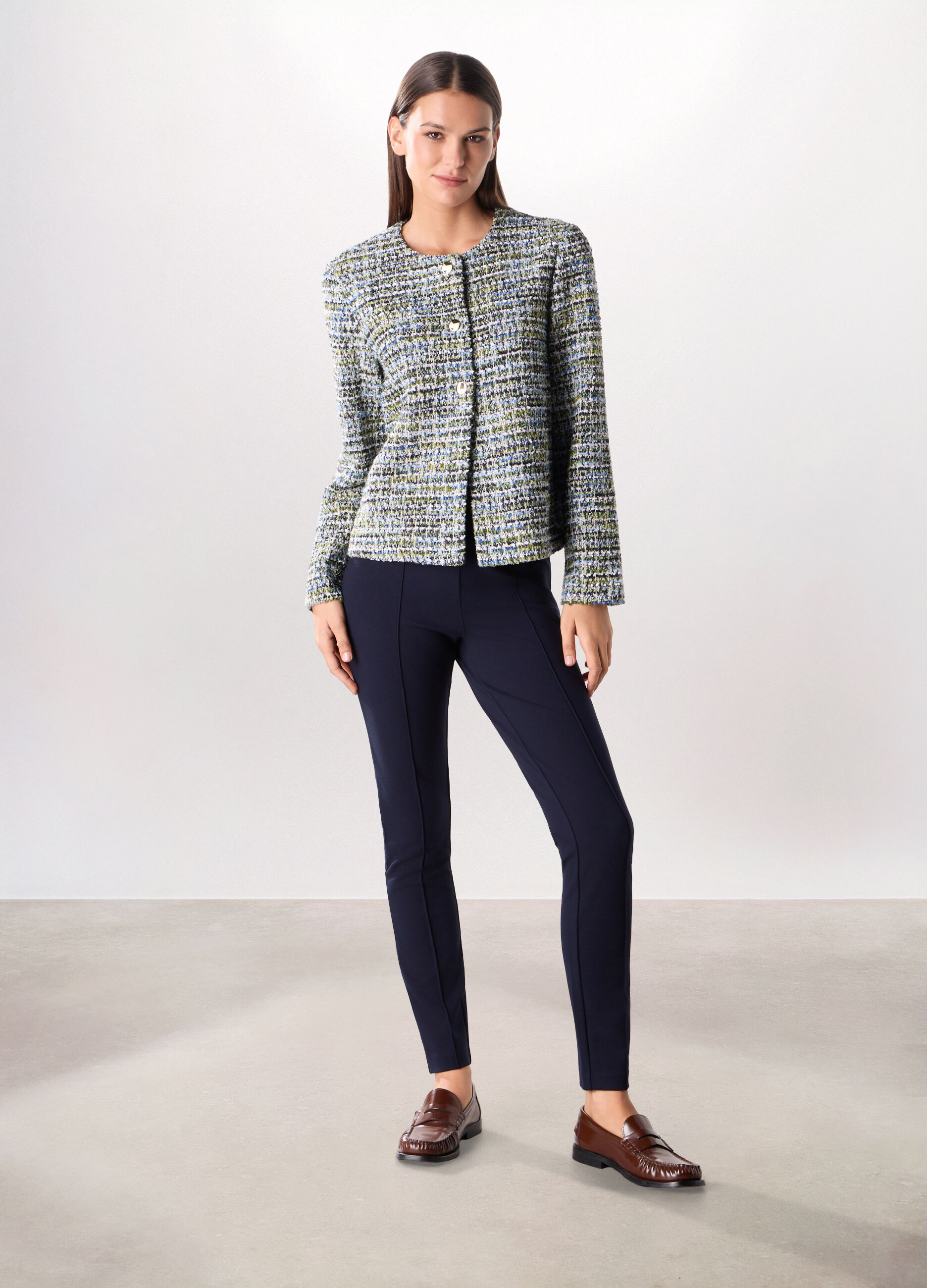 Giacca misto cotone donna_0