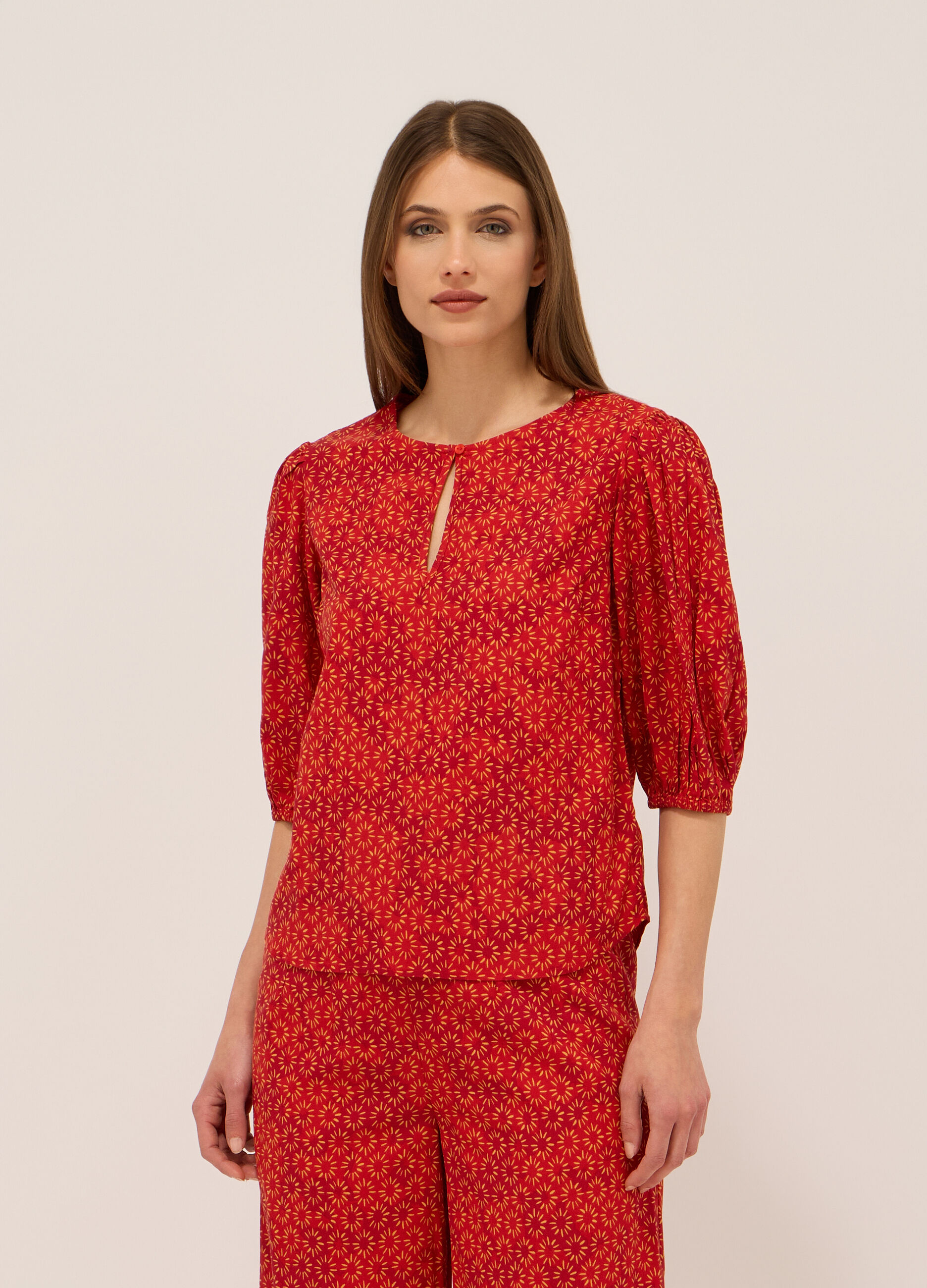 Blusa in pura viscosa donna_0