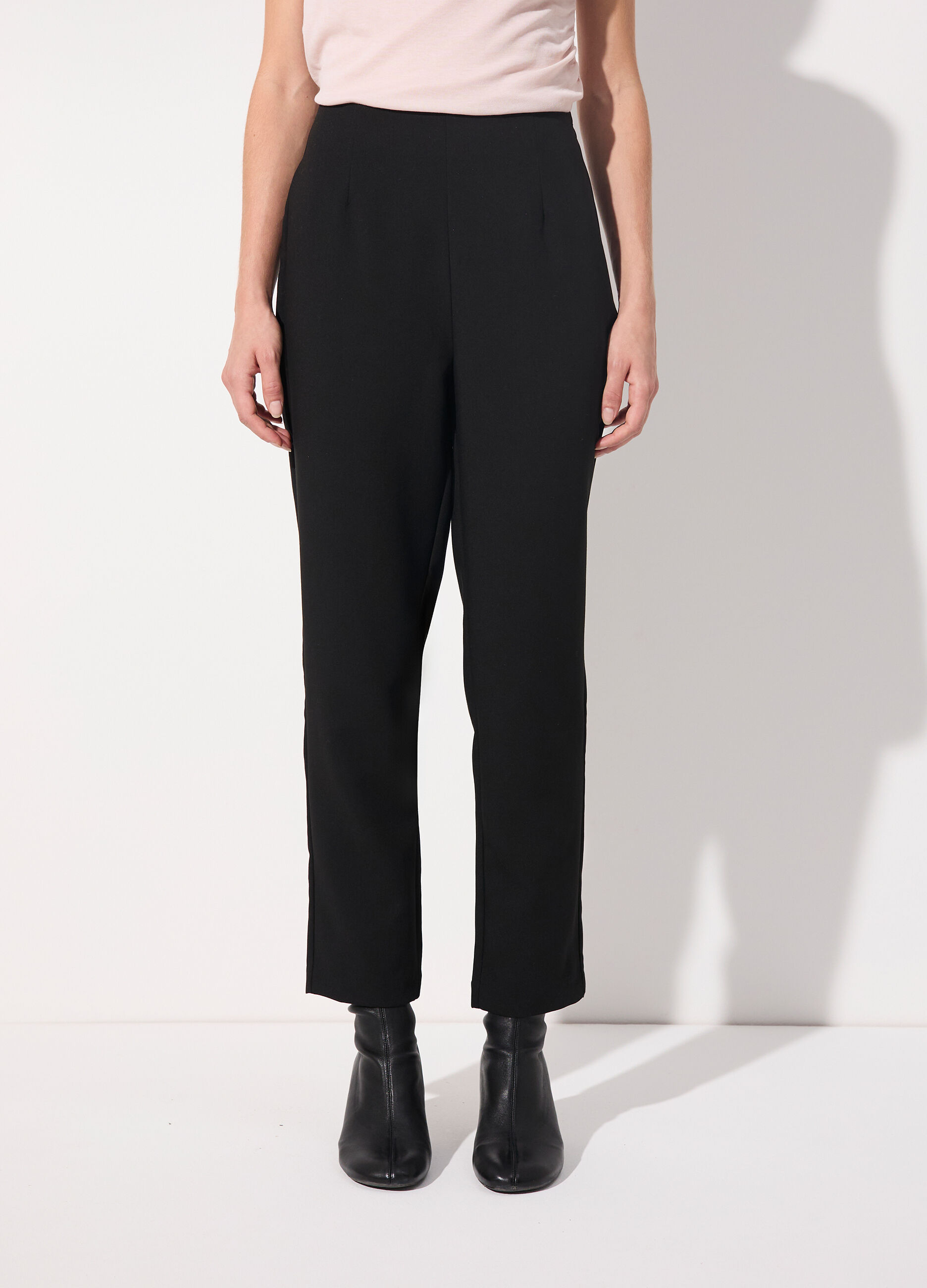Pantalone crêpe a sigaretta donna_1