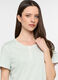 Set pigiama corto in jersey di puro cotone donna_2