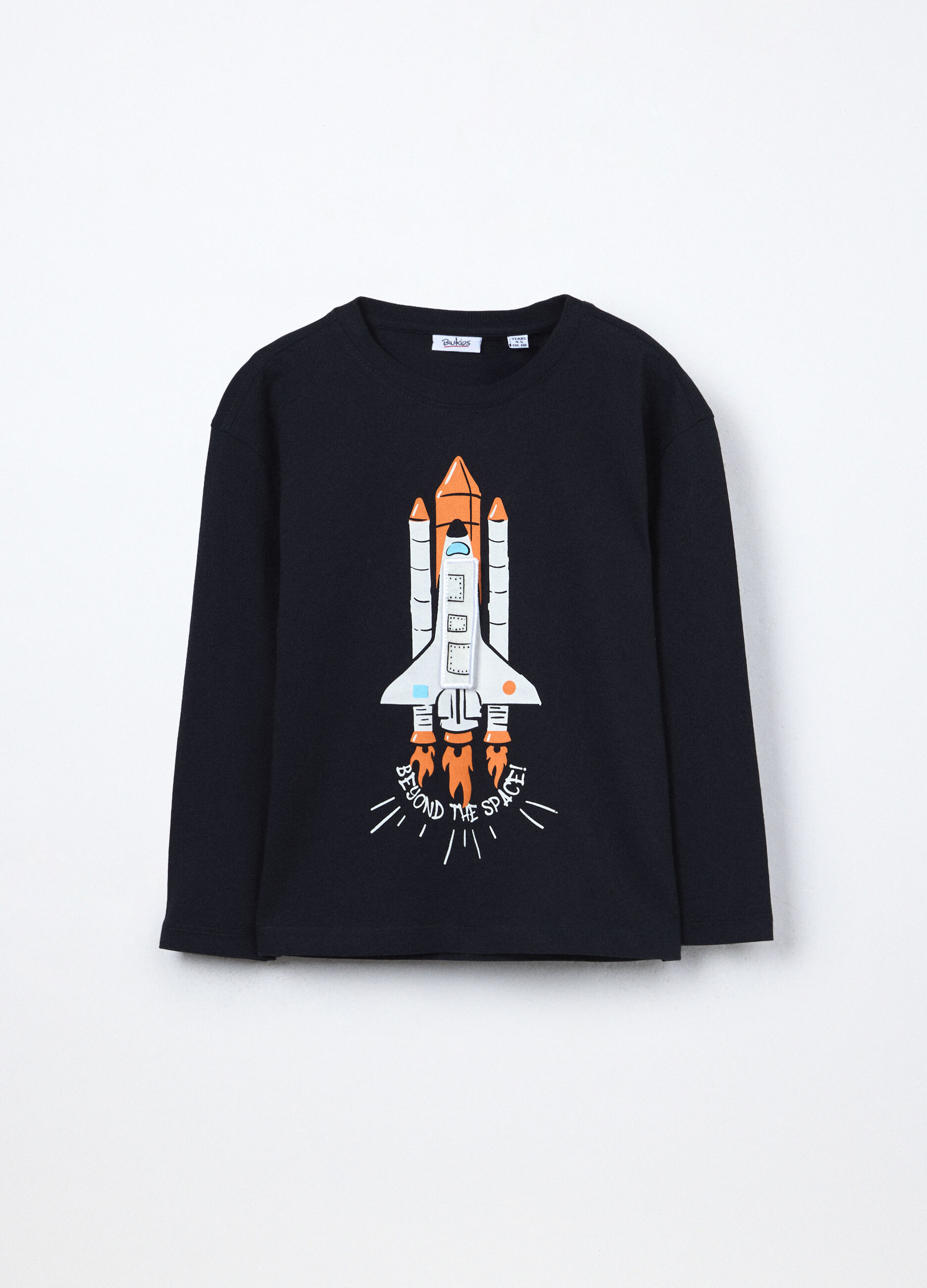 T-shirt in jersey di puro cotone bambino_0