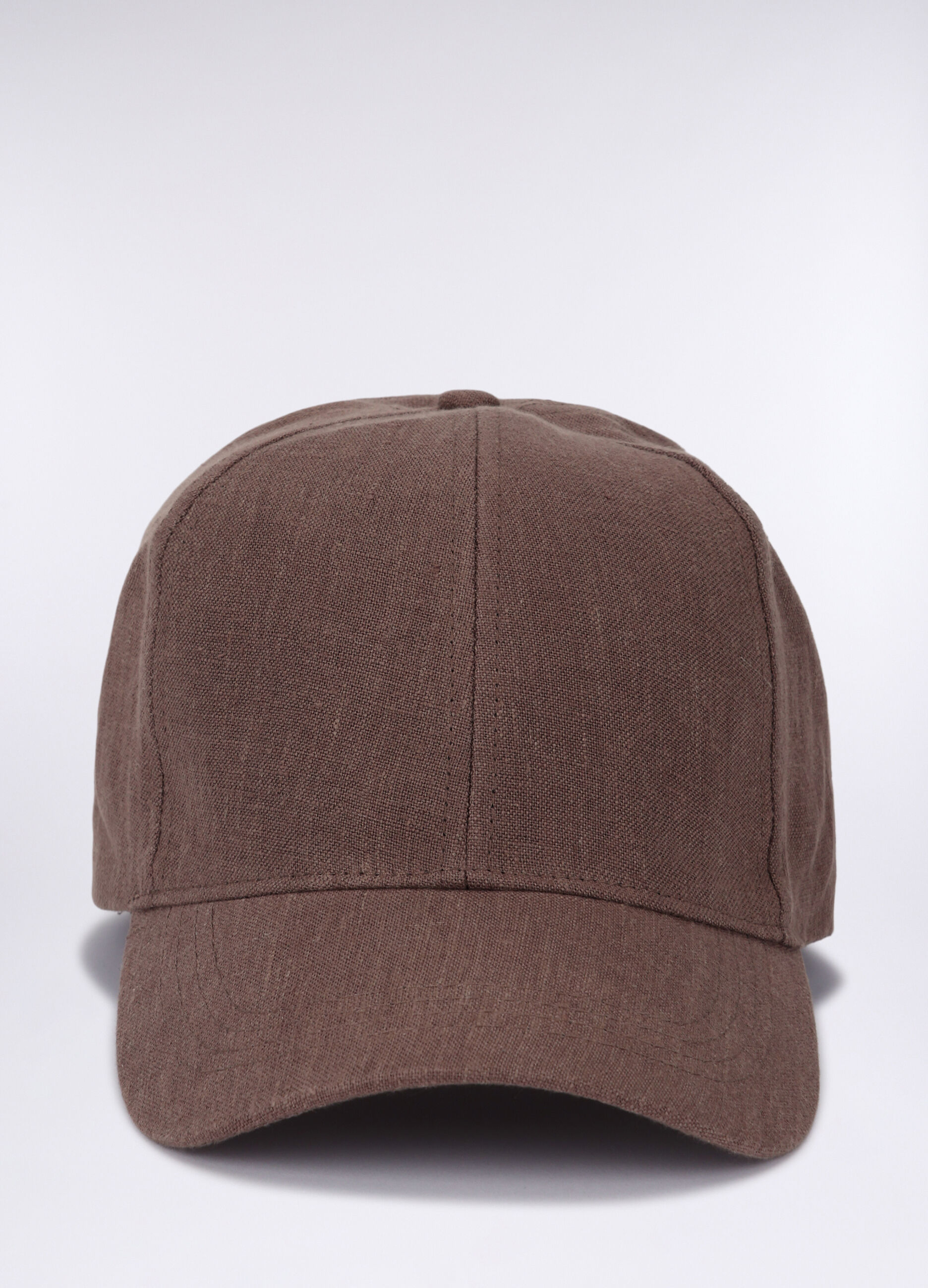 Cappello da baseball in lino uomo_0