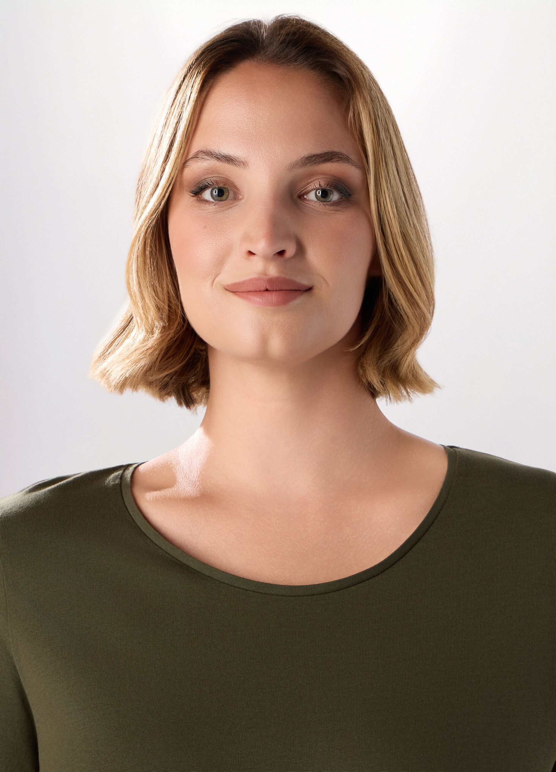 T-shirt in jersey di puro cotone donna curvy_2