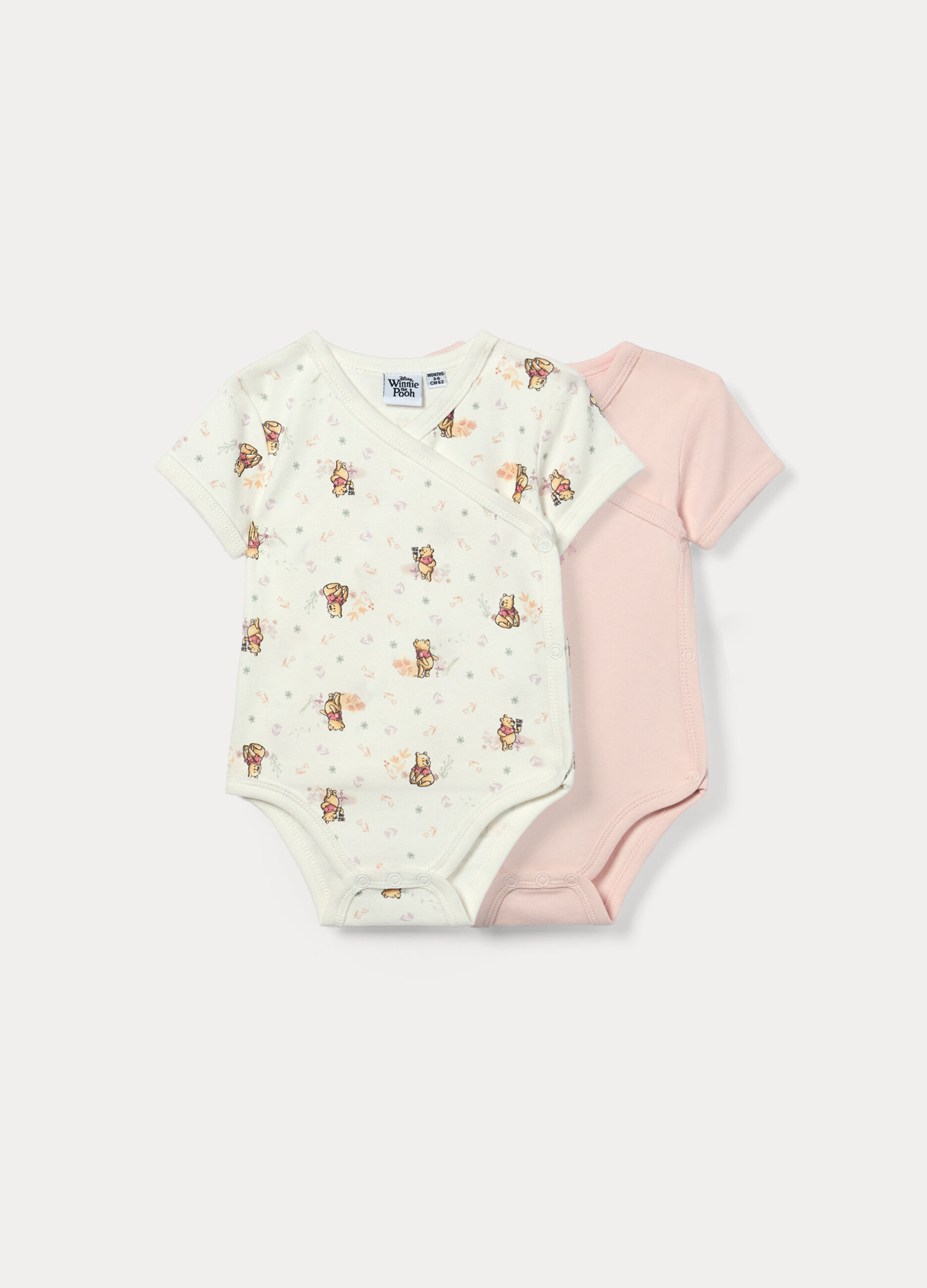 Pack 2 body Disney in interlock di puro cotone neonata_0