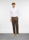 Pantalone chino relaxed fit in puro cotone uomo_0