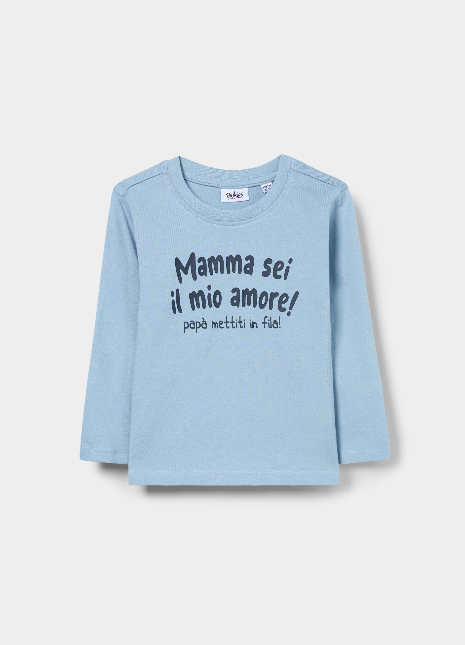 T-shirt in jersey di puro cotone bimbo_0