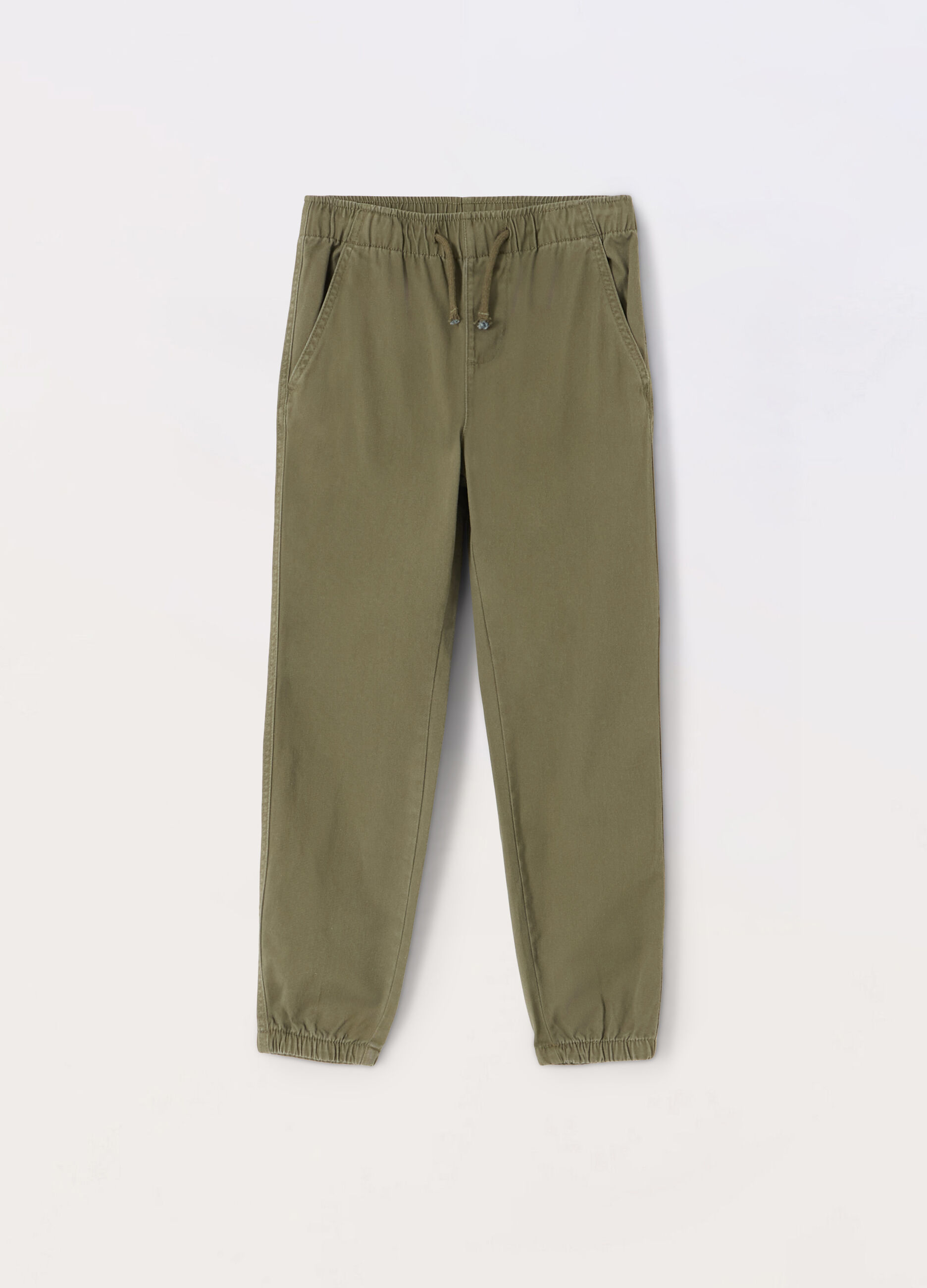 Joggers in puro cotone chino bambino_0
