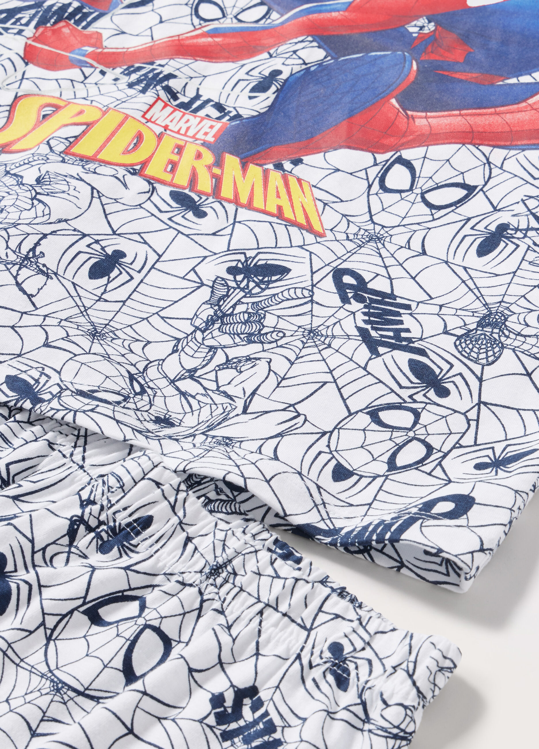 Set pigiama in jersey di puro cotone bambino Spider-Man_1