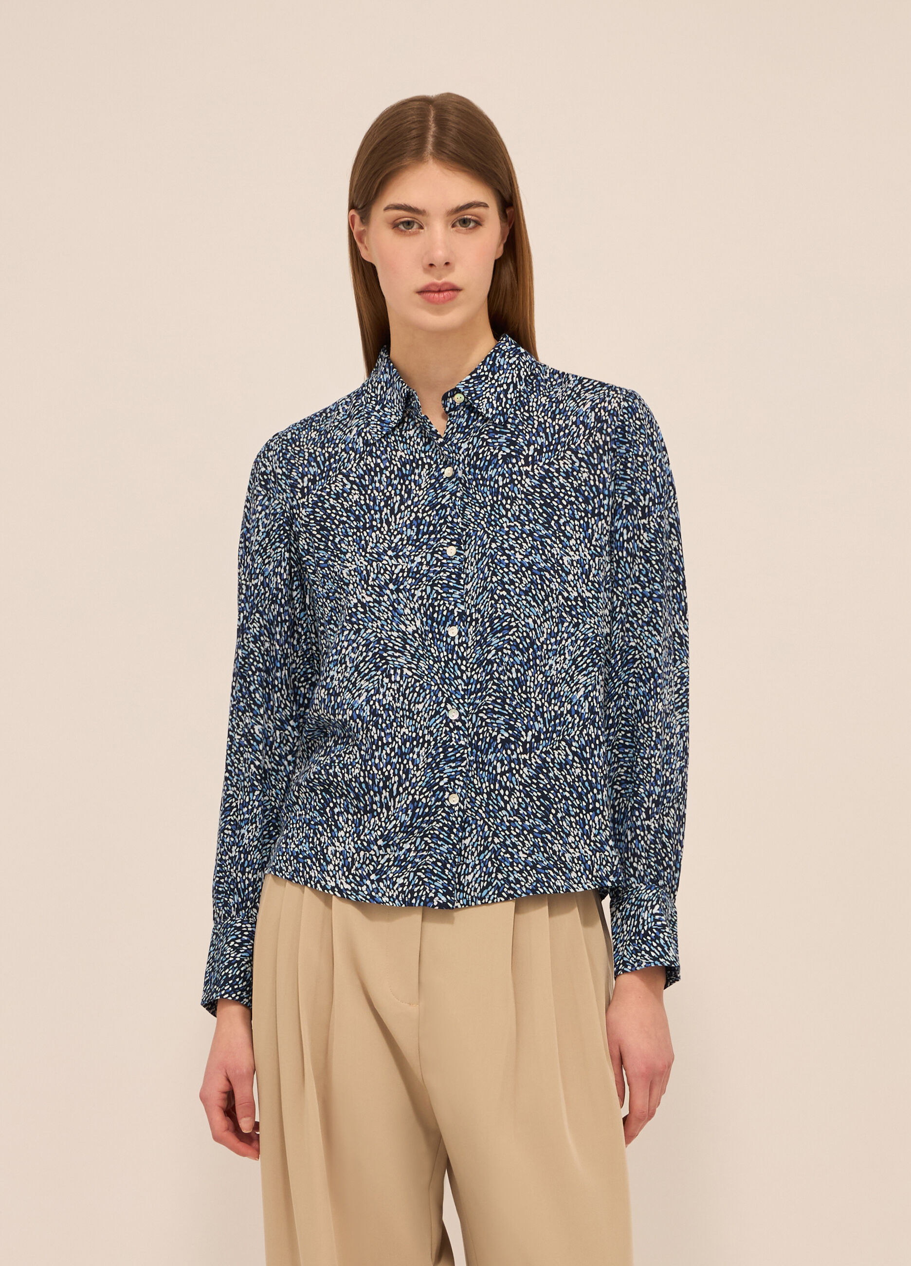 Camicia in pura viscosa donna_0