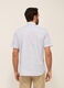 Camicia a maniche corte in misto cotone uomo_1