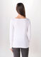T-shirt in costina di puro cotone donna_1