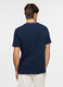 T-shirt girocollo in piquet di cotone uomo_1