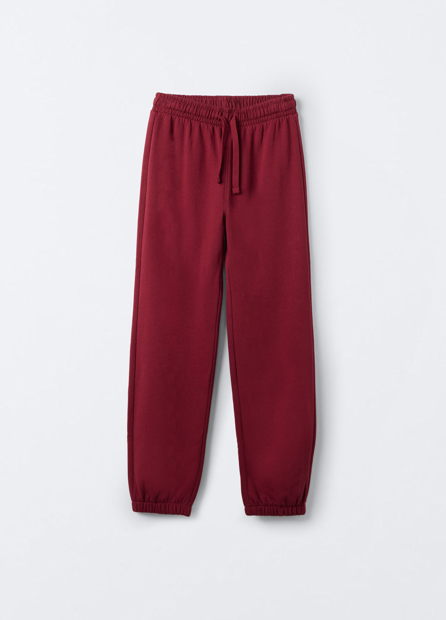 Jogger Comfort Fit in felpa di puro cotone bambino_0