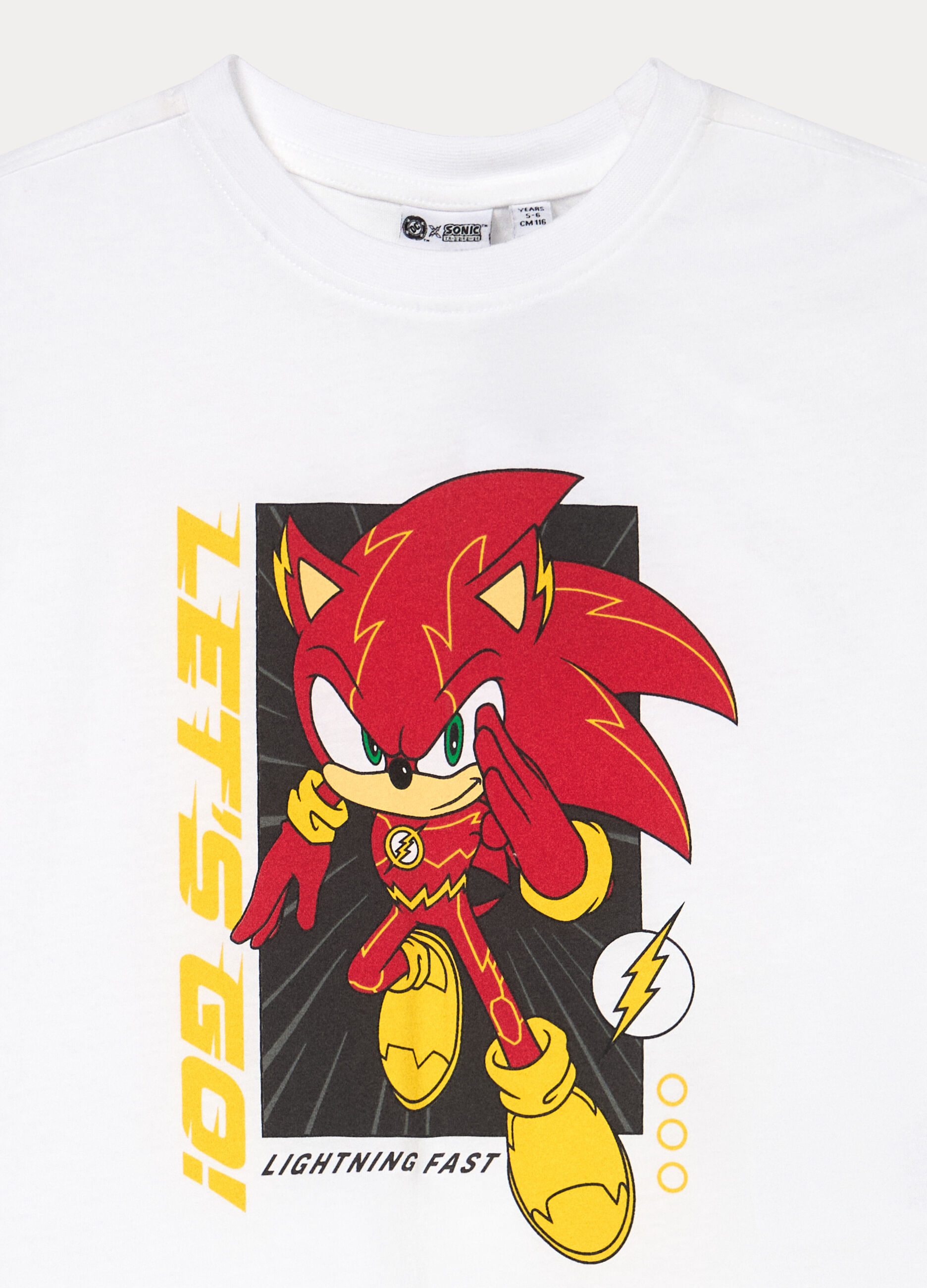 T-shirt girocollo Sonic bambino_2