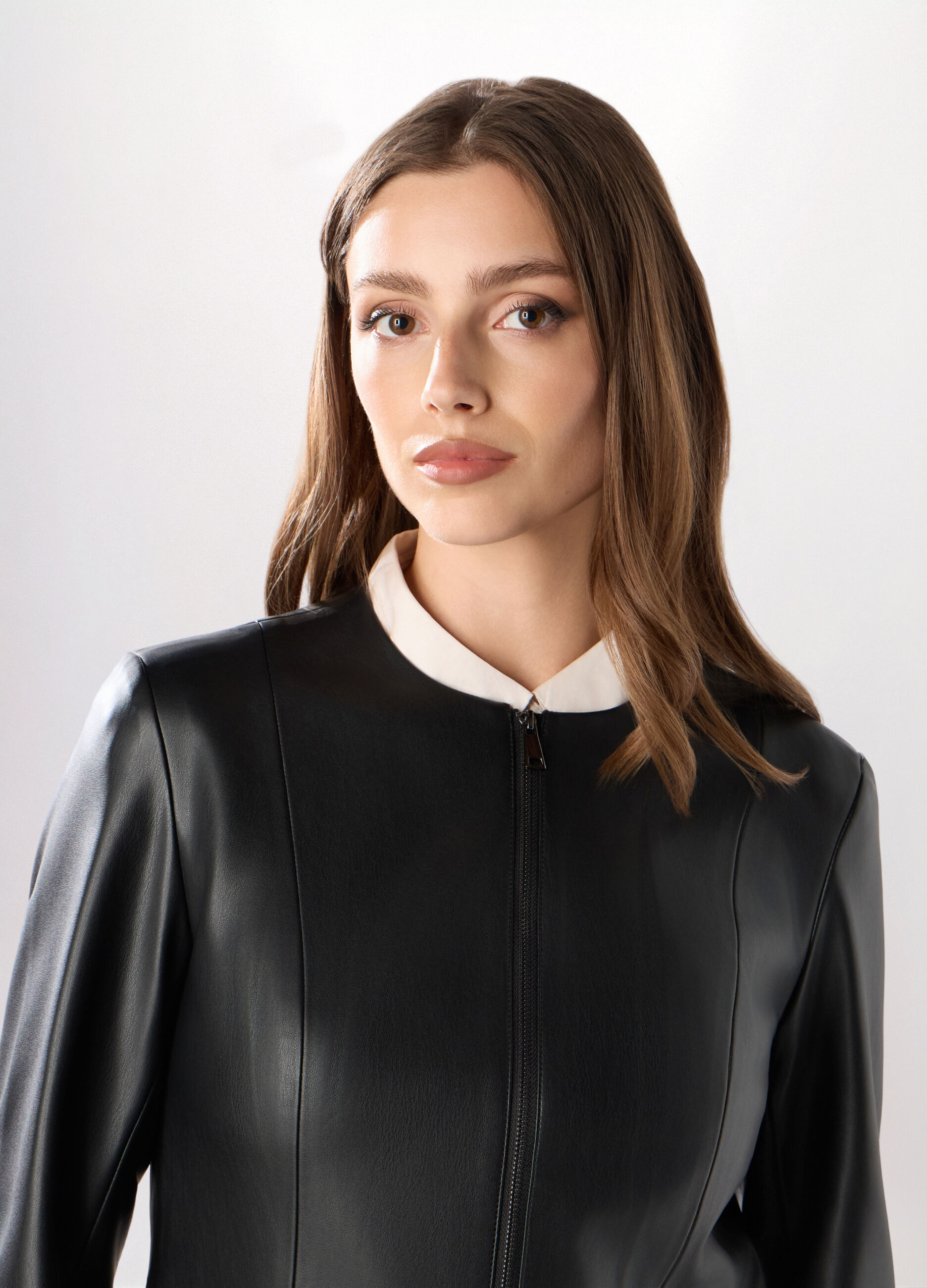 Giubbino in ecopelle donna_2