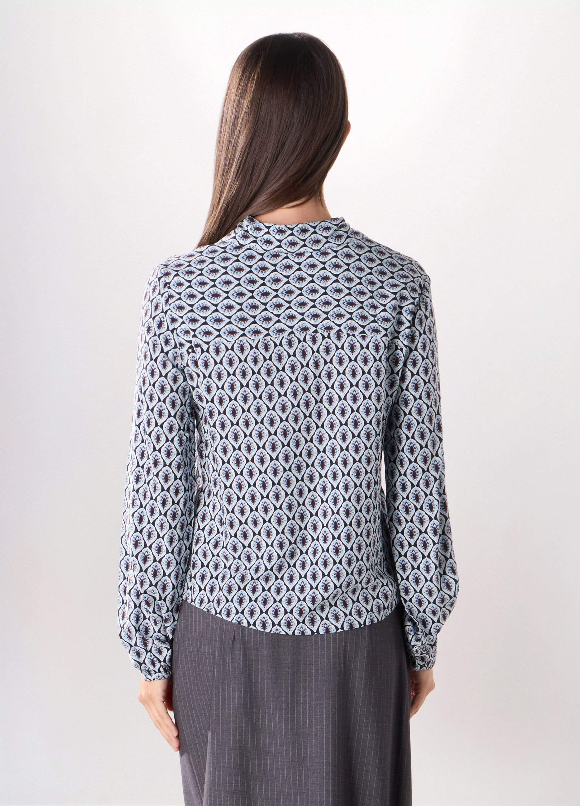 Camicia in pura viscosa donna_1