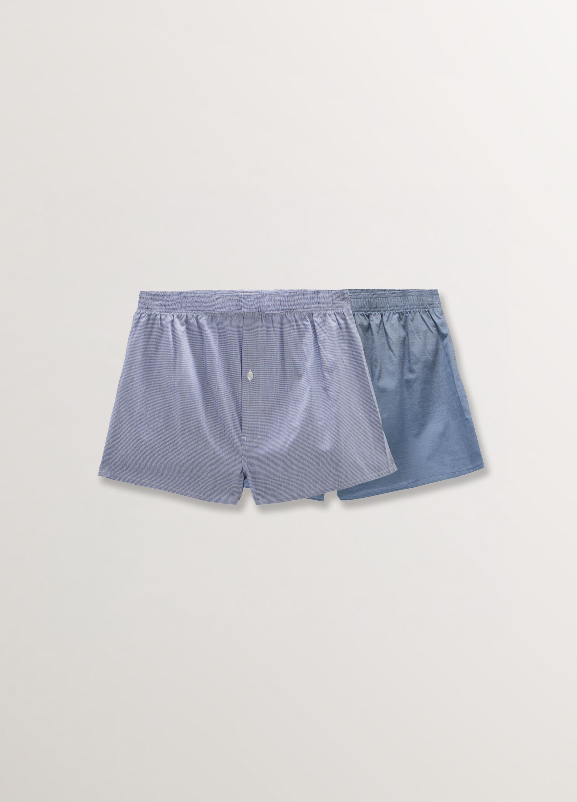 2 pack boxer in cotone a microquadretti uomo_1