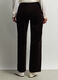 Pantaloni Wide Leg in costina di velluto stretch donna_2