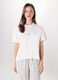 T-shirt in jersey di puro cotone donna_0